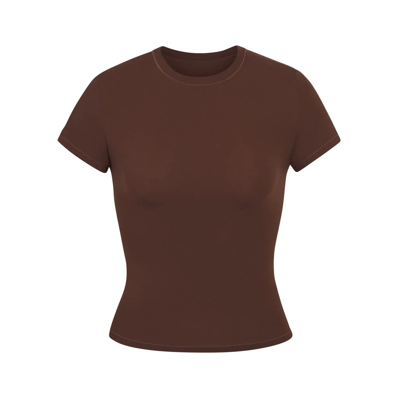 SKIMS FITS EVERYBODY T-SHIRT COCOA
