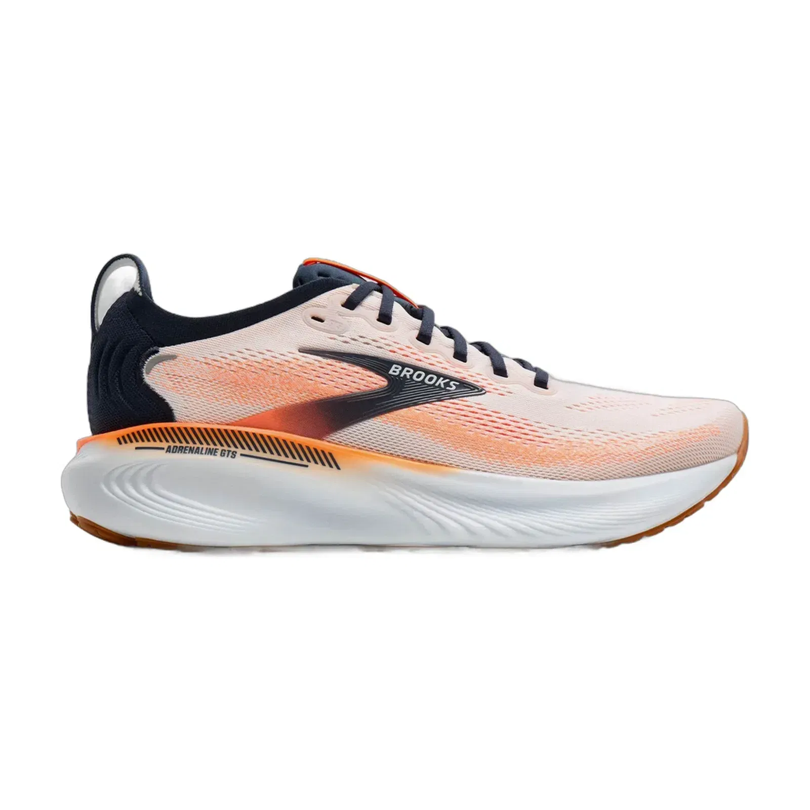 Brooks Adrenaline GTS 25 White Spellbound Orange