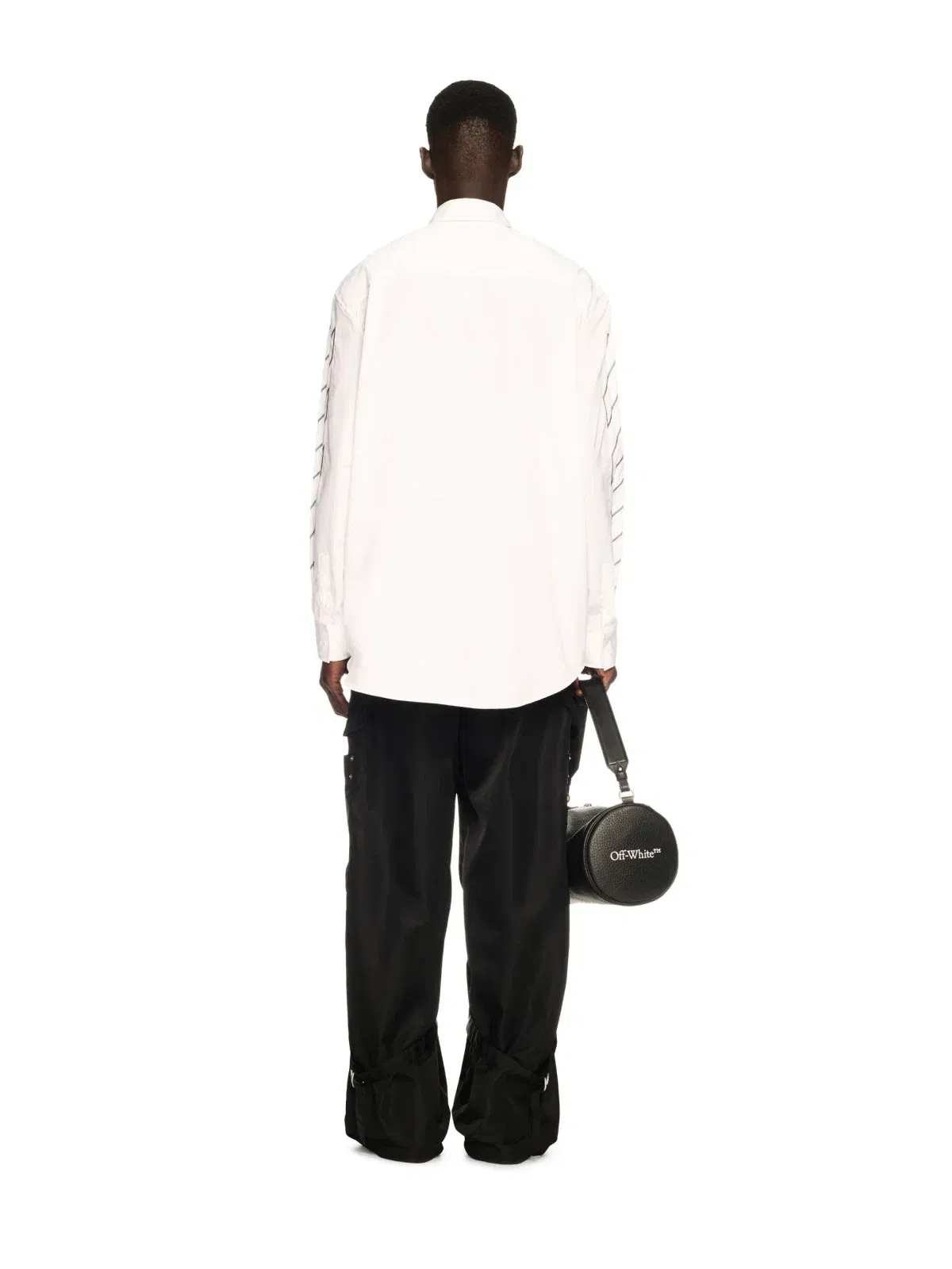 Off White Diag Outl Popl Over Shirt