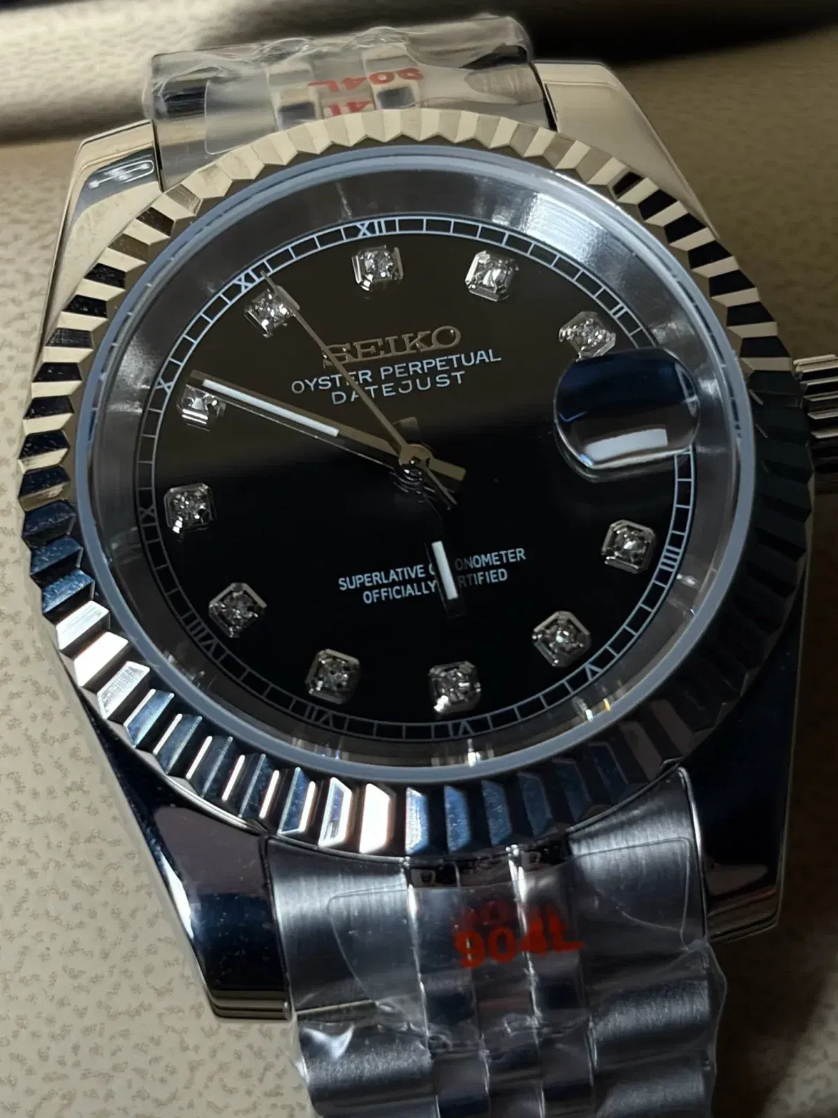 Datejust Mod Gem Black