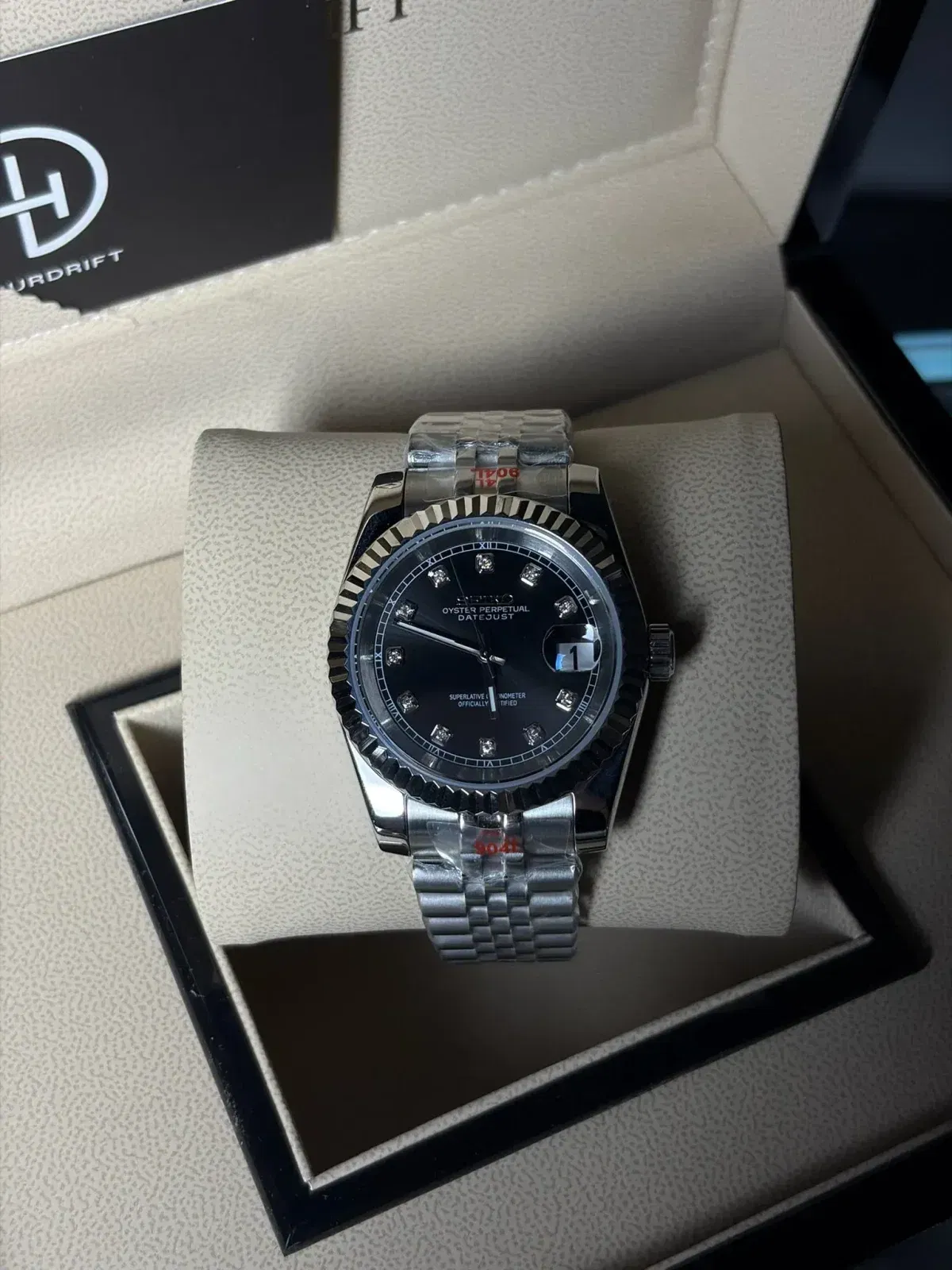 Datejust Mod Gem Black