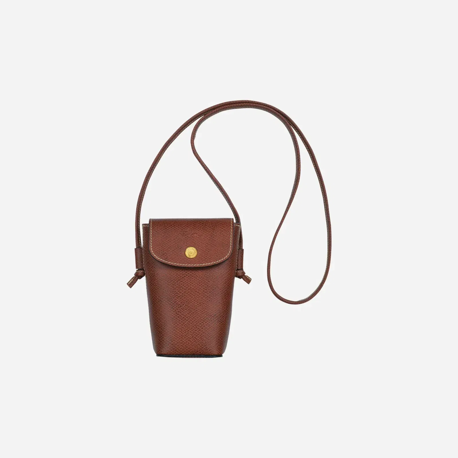 Longchamp Epure Phone case Brown