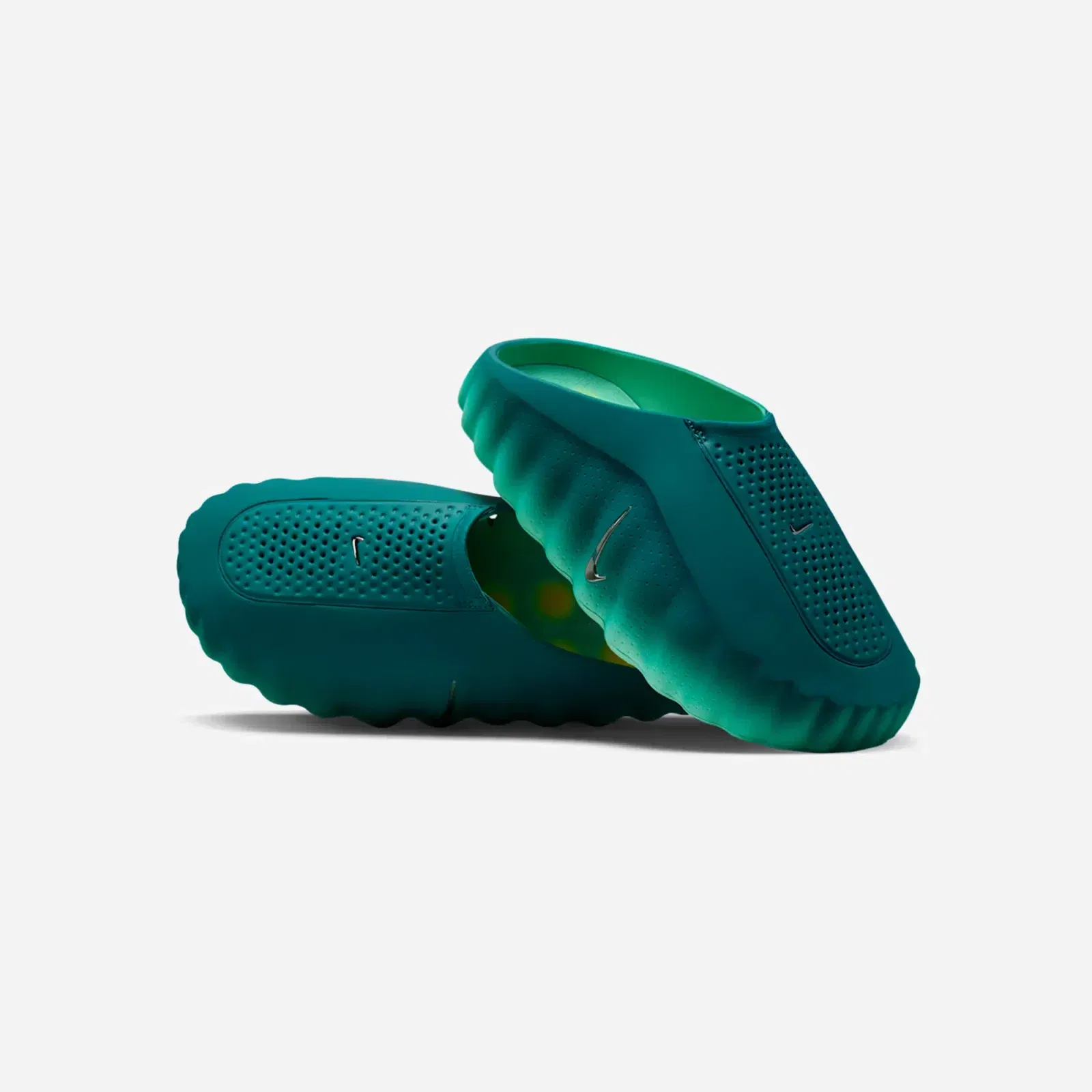 Nike Mind 001 Pregame Mules Geode Teal/Light Menta/Canary/Chrome