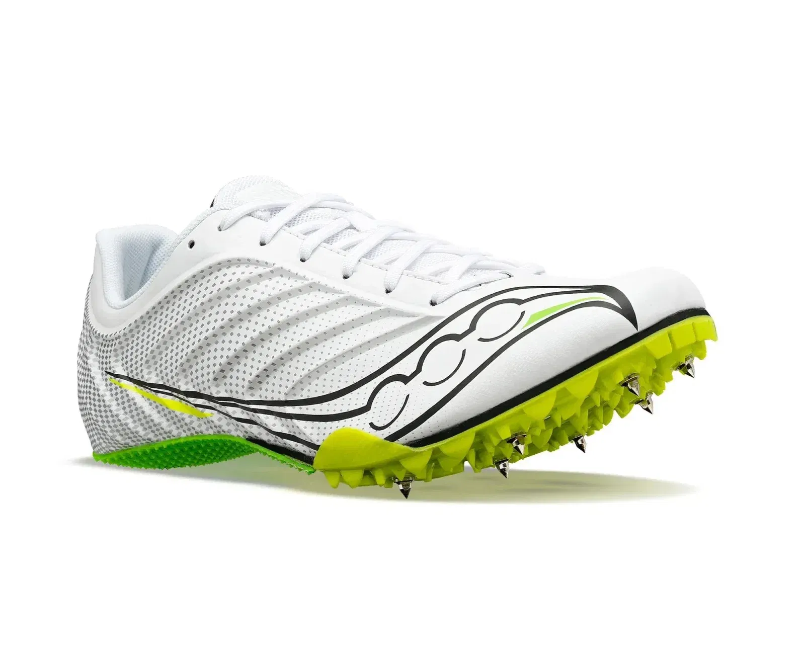 Saucony Men's Spitfire 5 White Slime