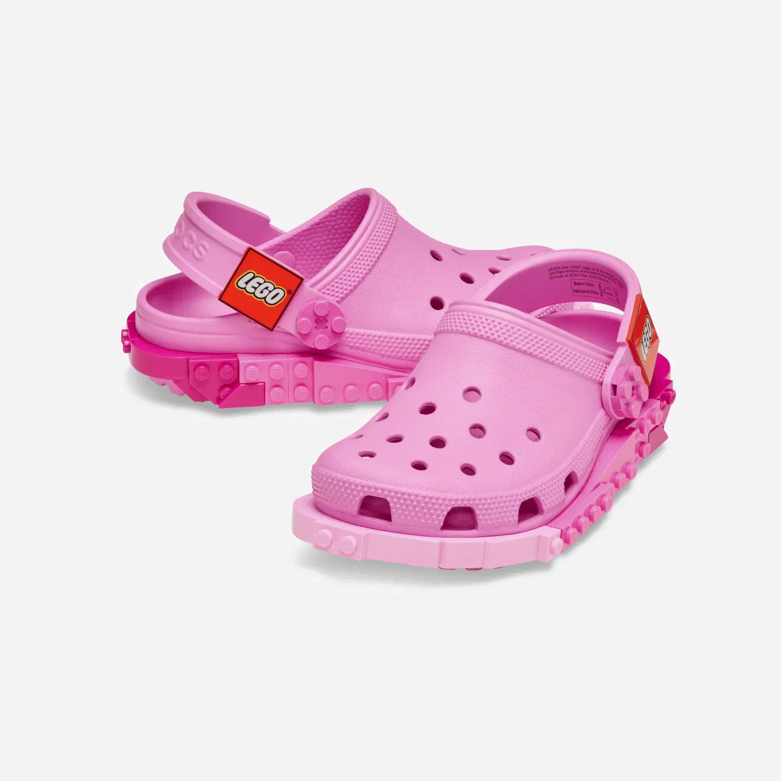 LEGO x Crocs Kids Creativity Clogs Pink Multi