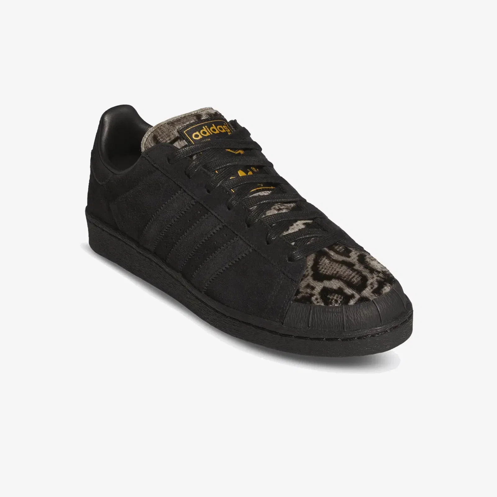 Adidas Originals JABBAR LOW HALF SHELL { CORE BLACK/CORE BLACK/SUPPLIER COLOUR