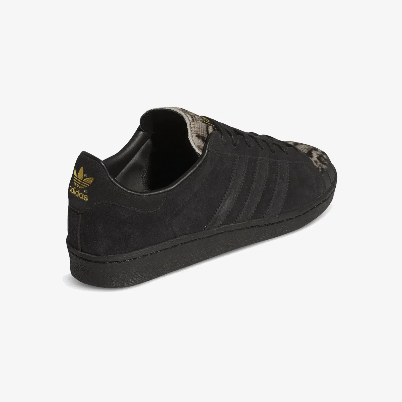 Adidas Originals JABBAR LOW HALF SHELL { CORE BLACK/CORE BLACK/SUPPLIER COLOUR
