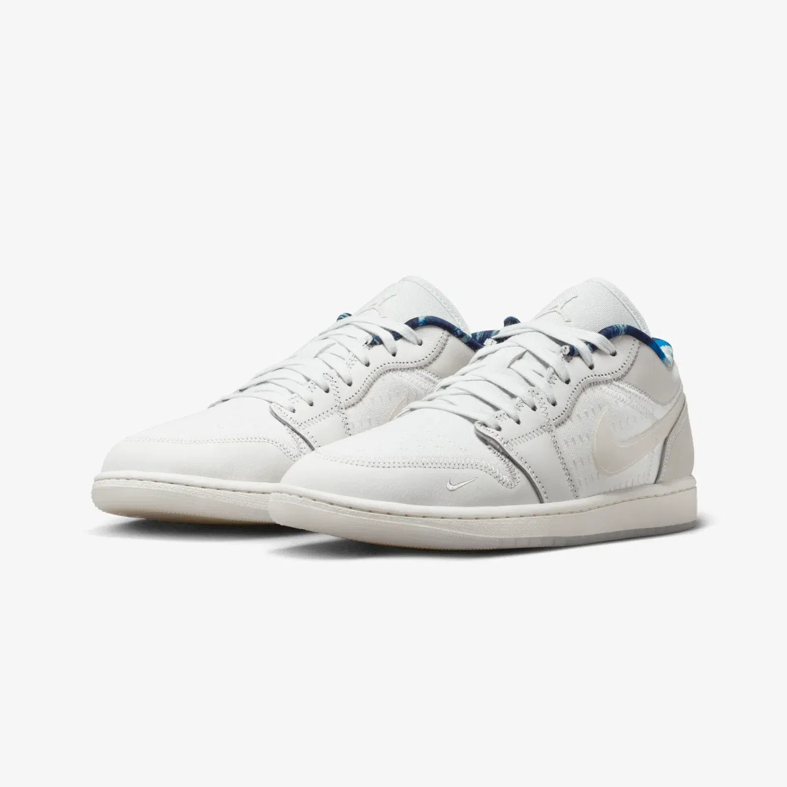 NIKE AIR JORDAN 1 LOW SE { SUMMIT WHITE/SAIL-MULTI-COLOR-OFF WHITE