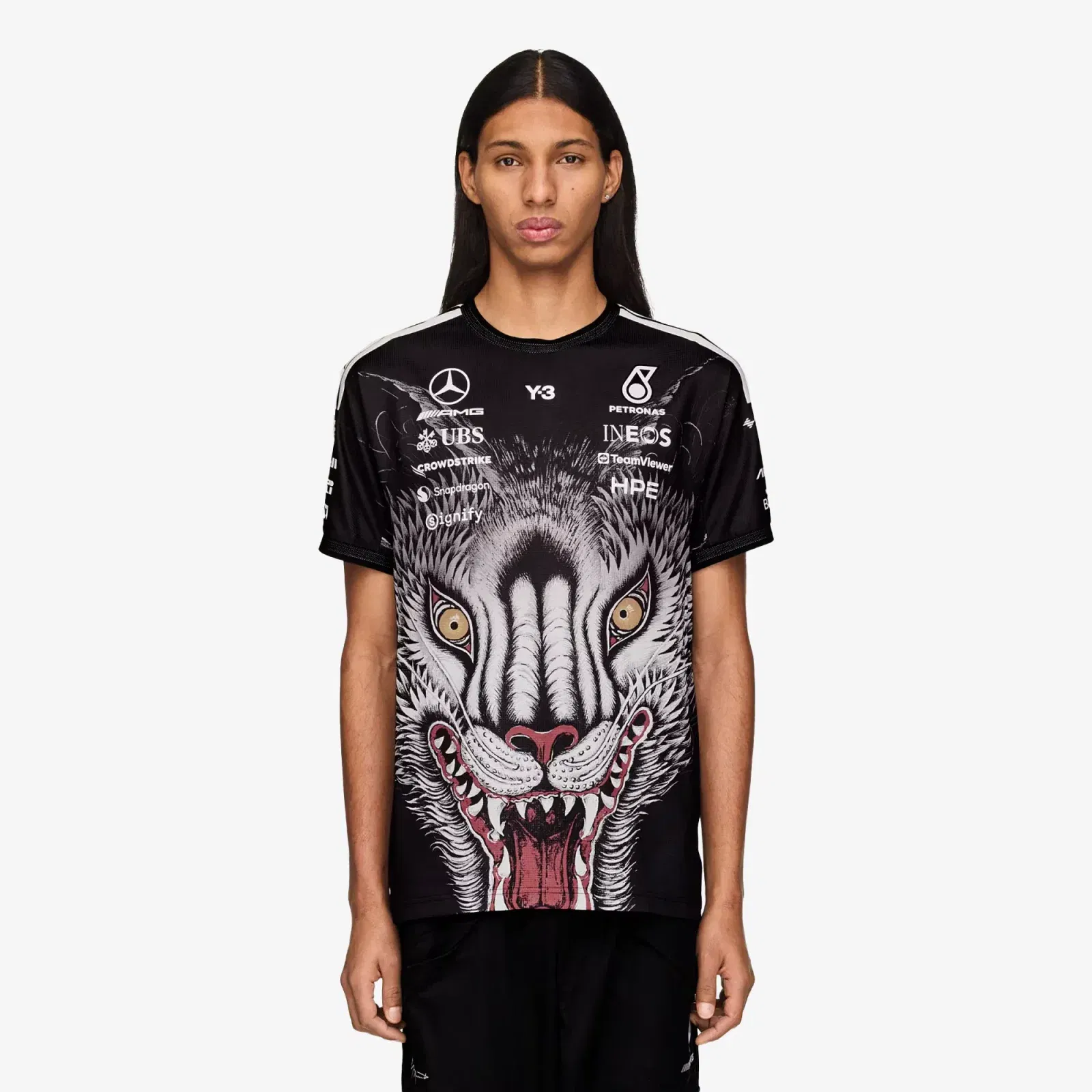 ADIDAS F1 DRVR SS JRS { BLACK