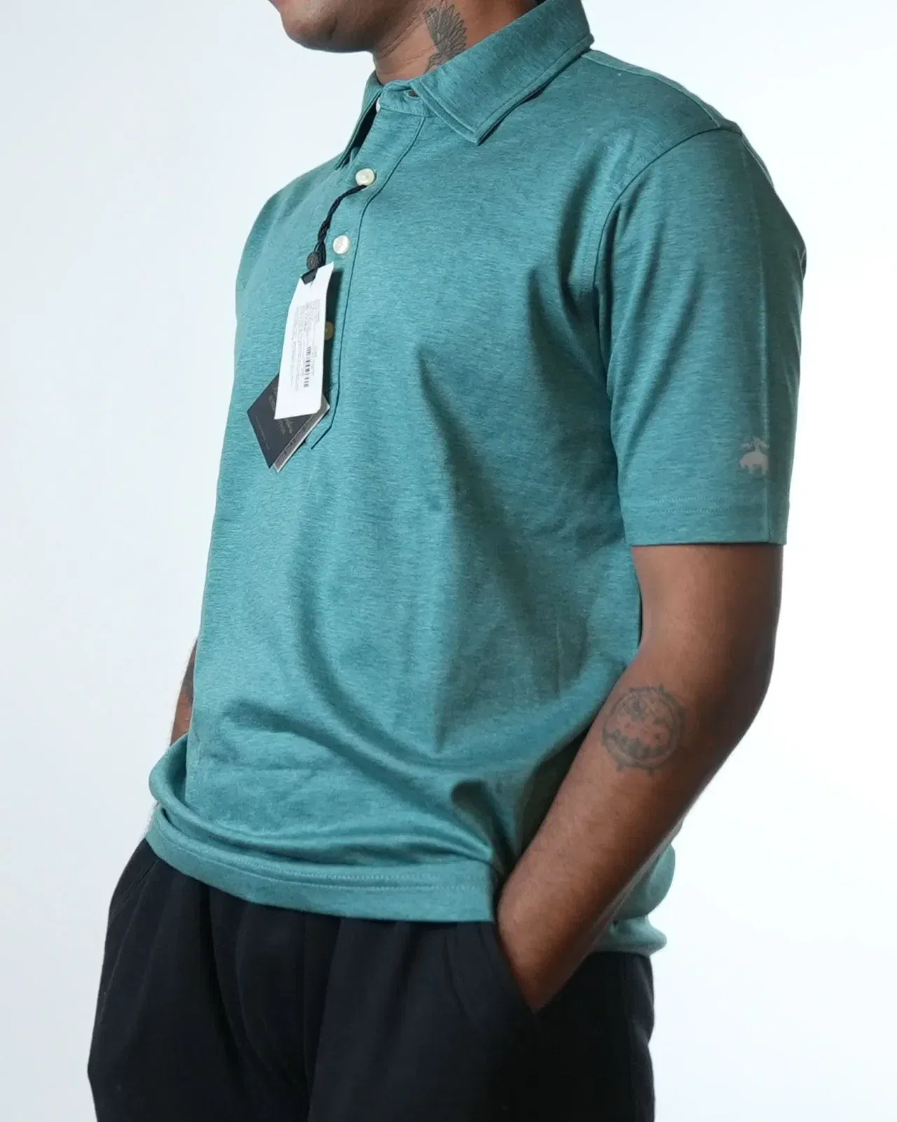 Brooks Brothers Teal Green T-Shirt (M)