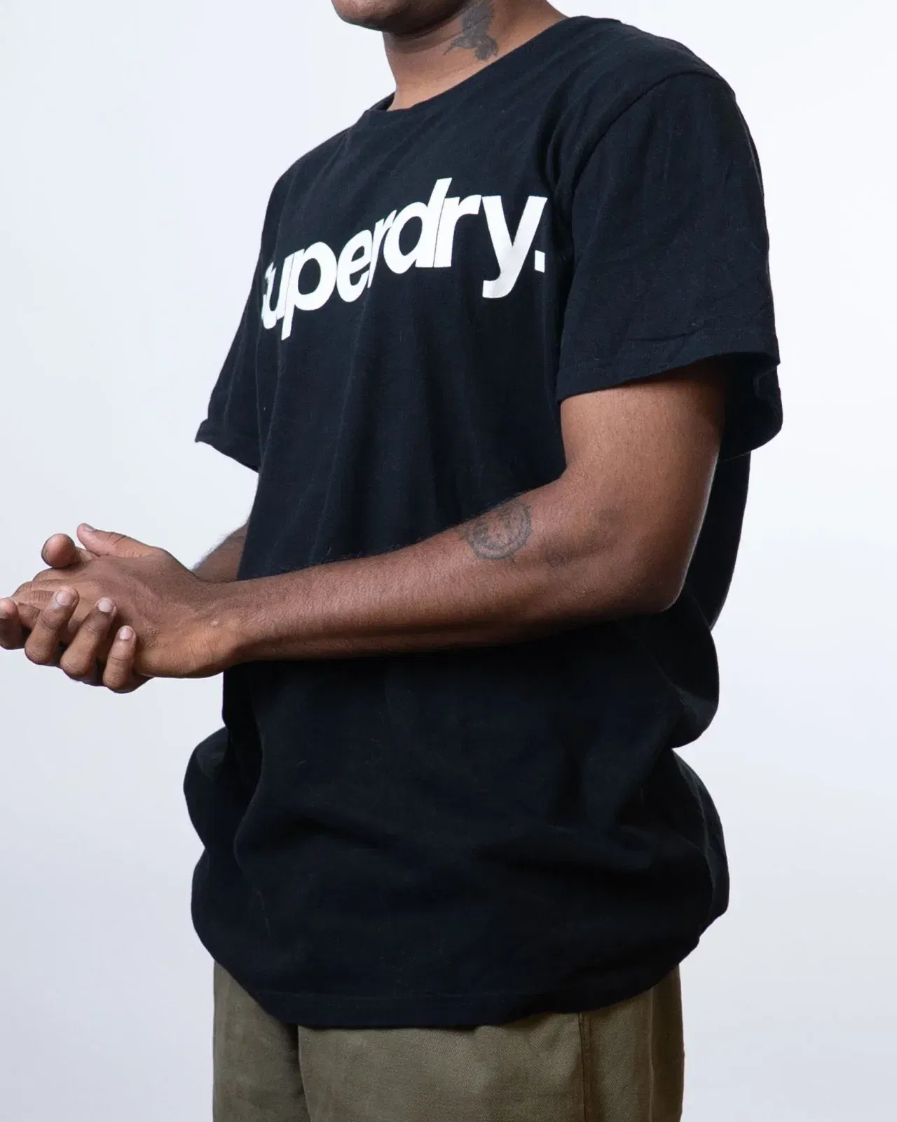 Superdry Basic Logo Black T-Shirt (3XL)