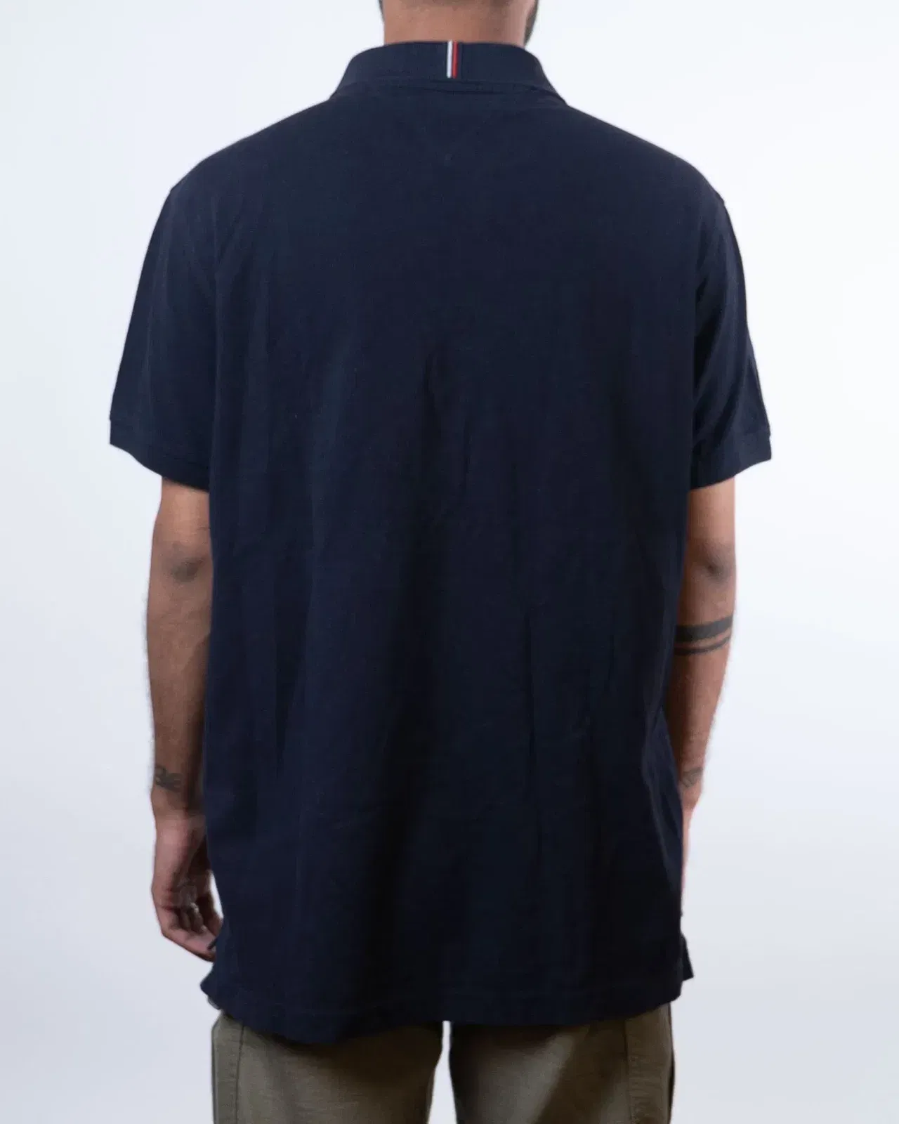 Tommy Hilfiger NYC Navy Blue Polo (L)