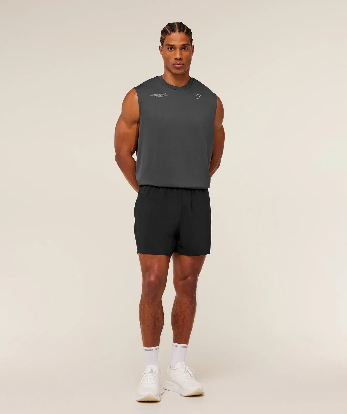 Gymshark Conditioning Club Tank - GS Onyx Grey/GS Smokey Grey