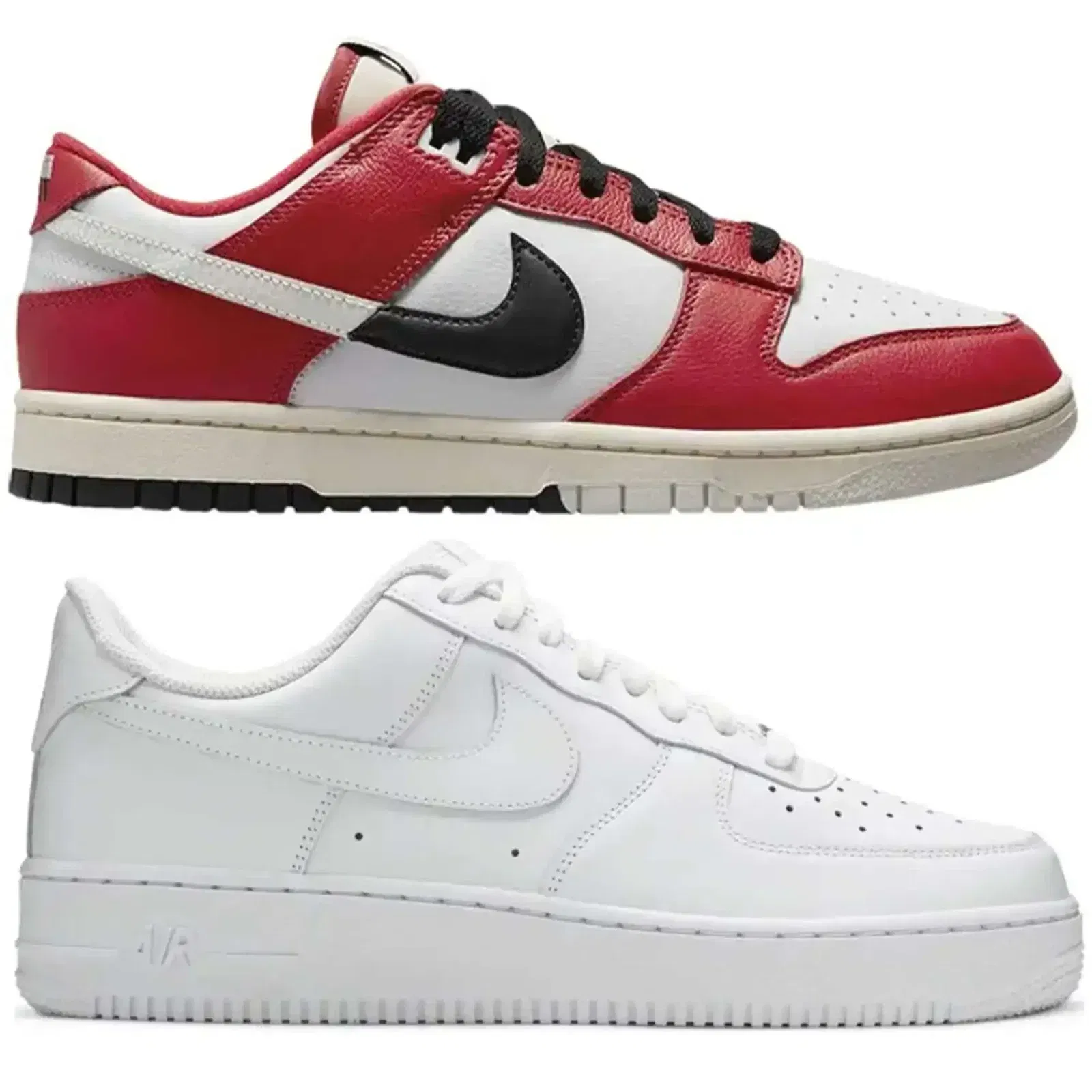 Chicago Split Dunk + Air Force 1 Pack
