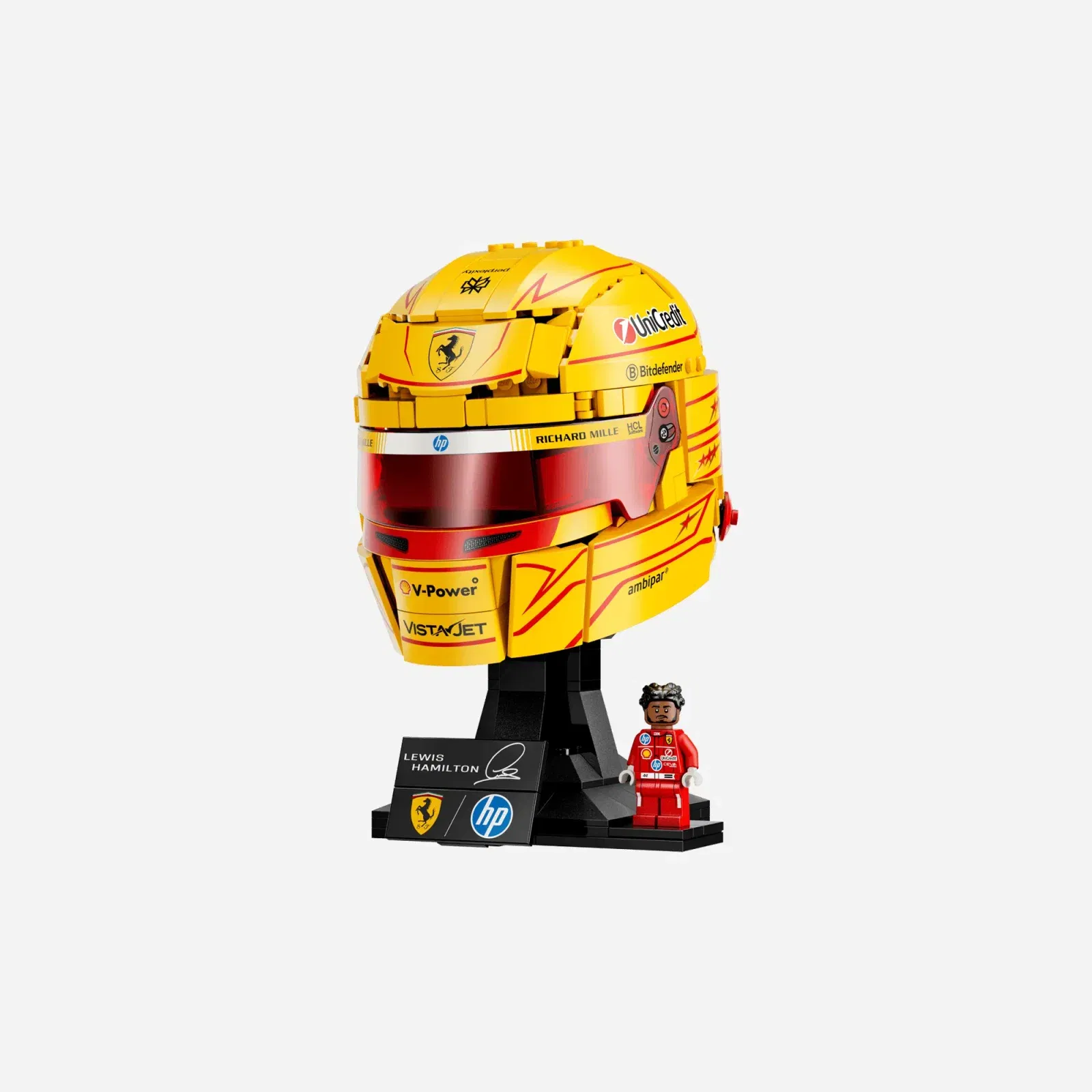 LEGO Scuderia Ferrari HP Lewis Hamilton Helmet #43022