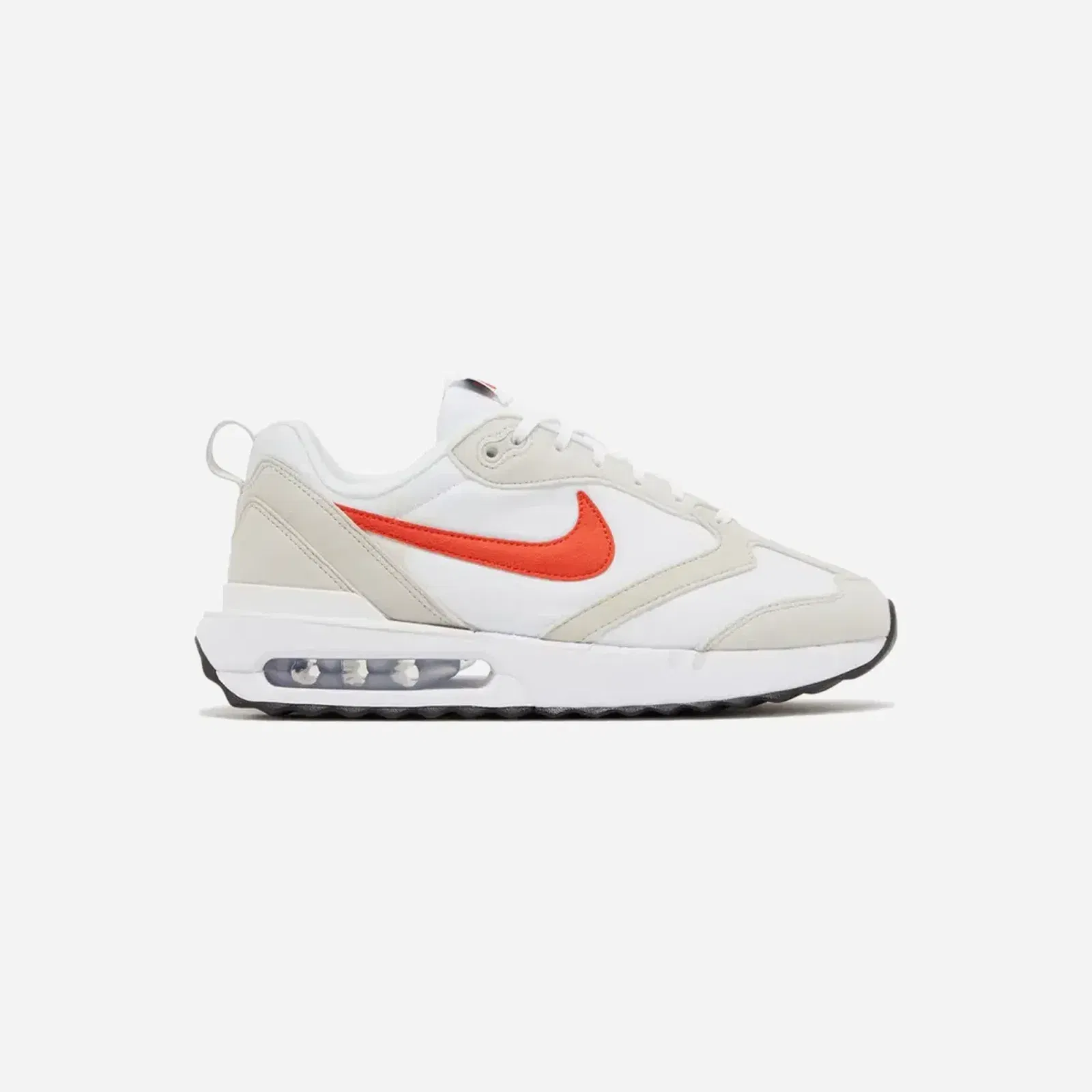 Nike Air Max Dawn 'Light Bone Picante Red' WMNS