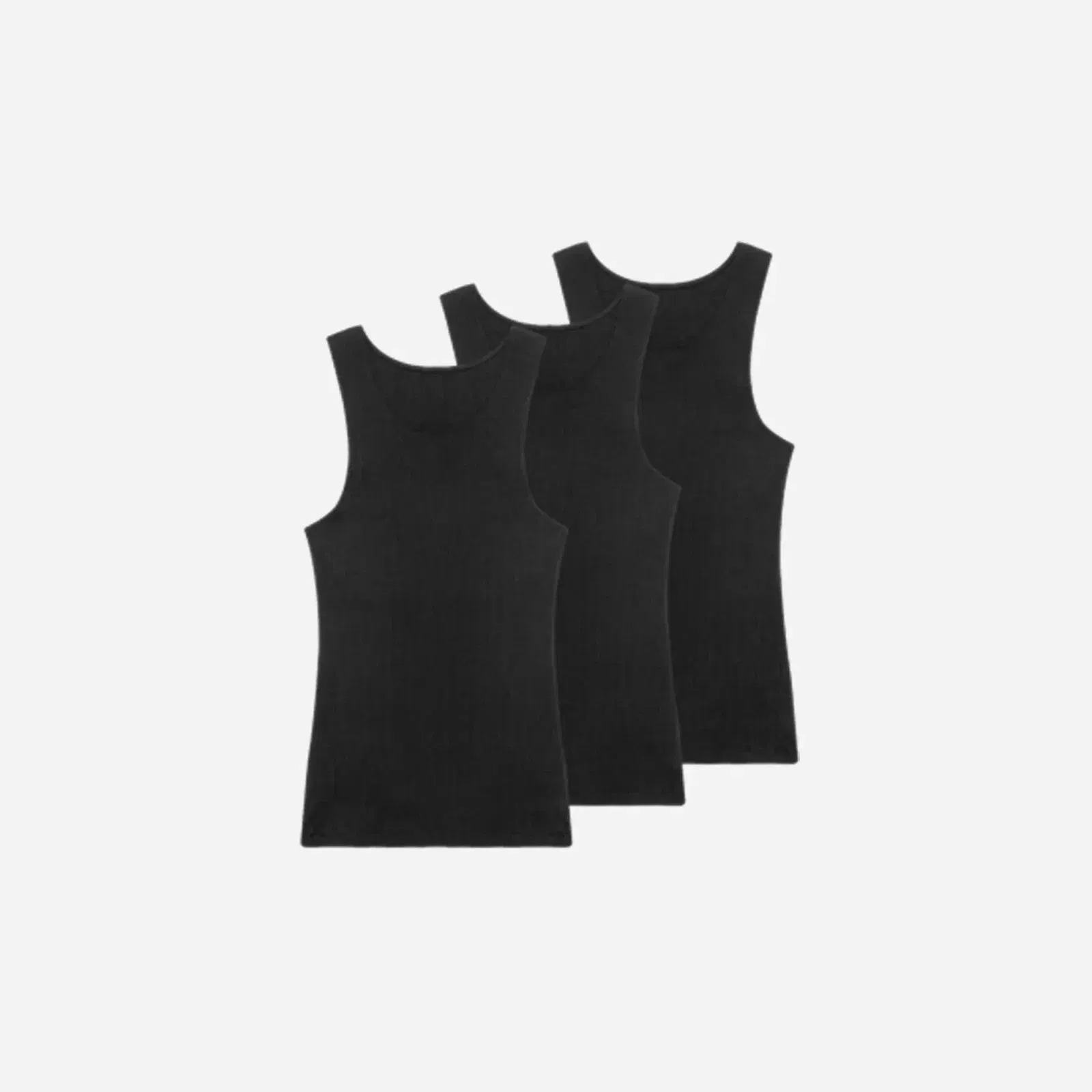 Yeezy by Kanye Black 3 Pack Base Tank TT-06