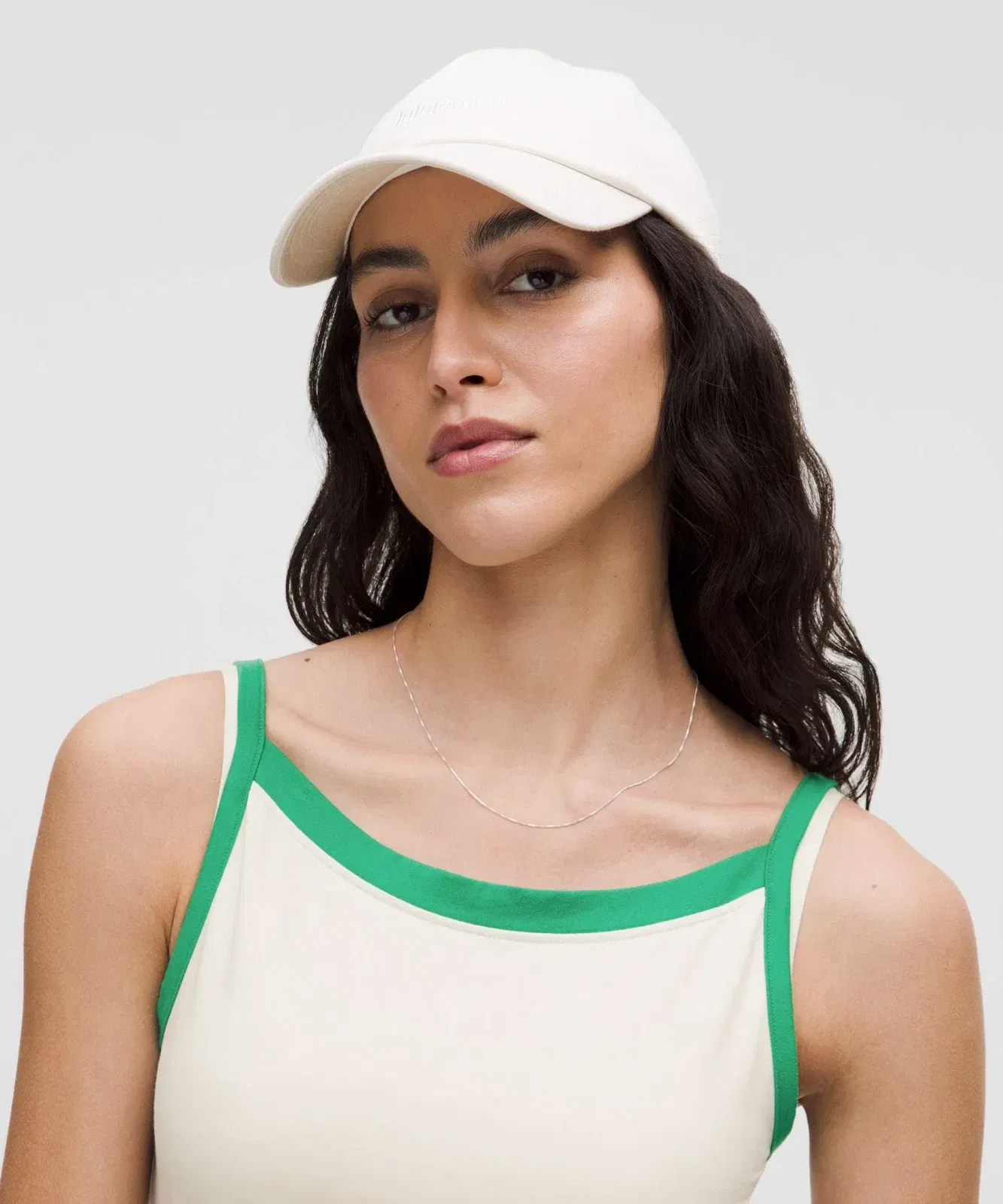 Lululemon Women's Organic Cotton High-Neck Ringer Tank Top