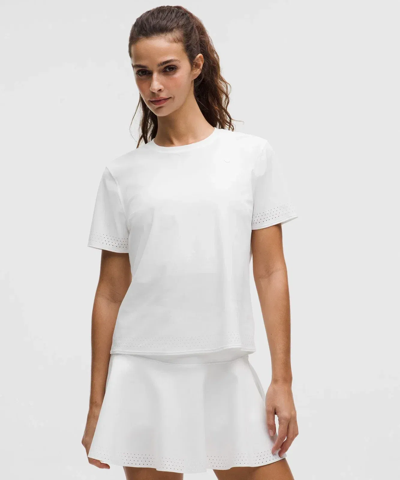 Lululemon Women's Women's Ventilated Shorts-Sleeve Tennis Shirt