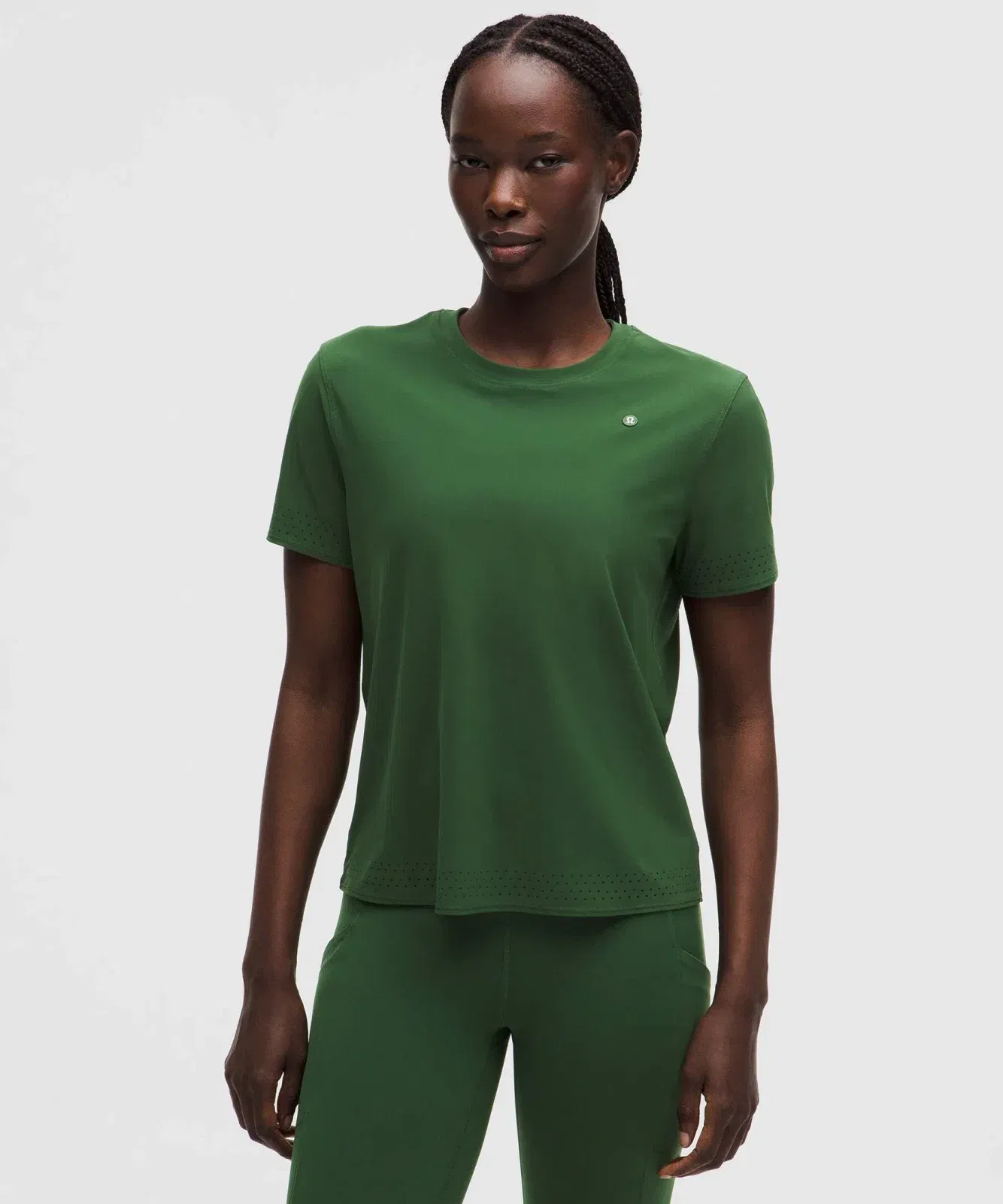 Lululemon Women's Women's Ventilated Shorts-Sleeve Tennis Shirt