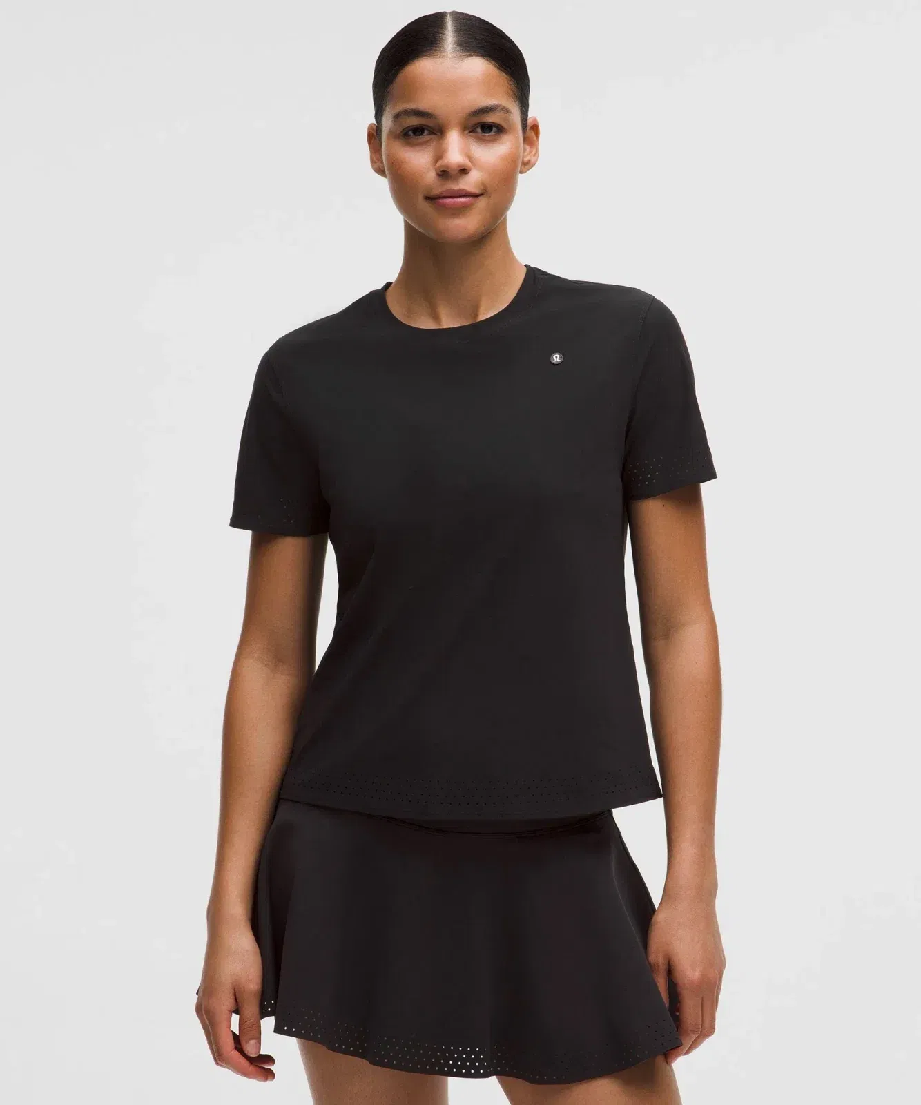 Lululemon Women's Women's Ventilated Shorts-Sleeve Tennis Shirt