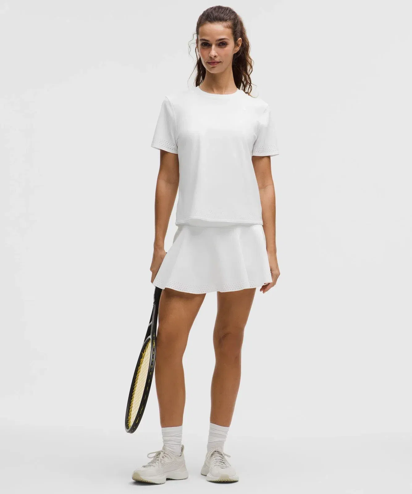 Lululemon Women's Women's Ventilated Shorts-Sleeve Tennis Shirt