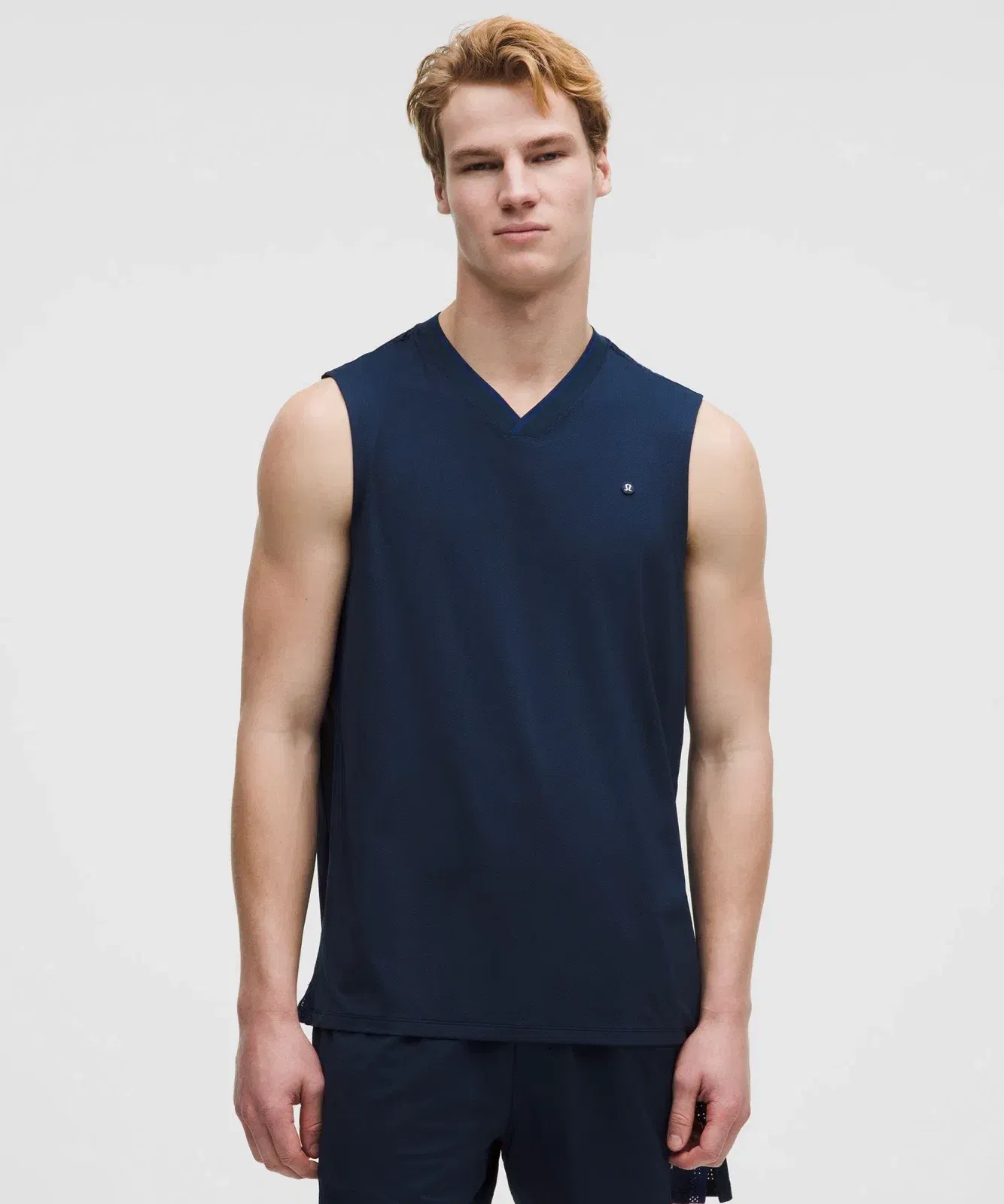 Lululemon Mesh-Panelled Tennis Sleeveless Shirt