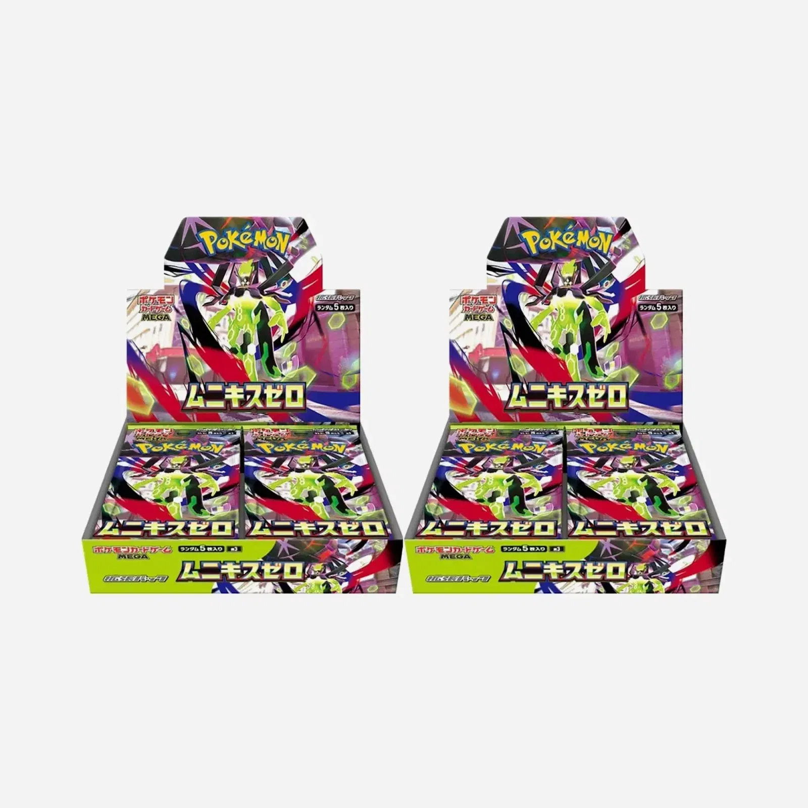 2026 Pokemon Mega Munikis Zero (M3) Booster Box 2x Lot (Japanese)