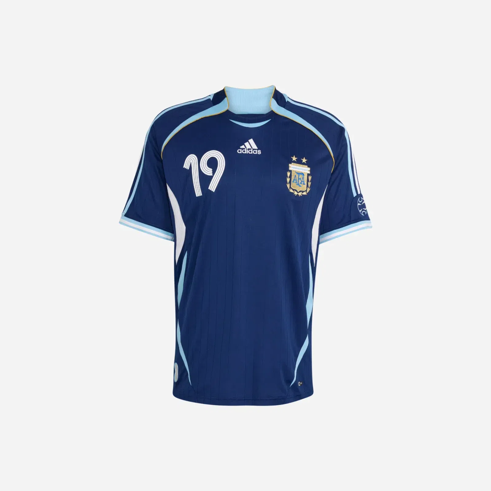 Adidas Argentina Away Jersey 2006 Messi Dark Blue