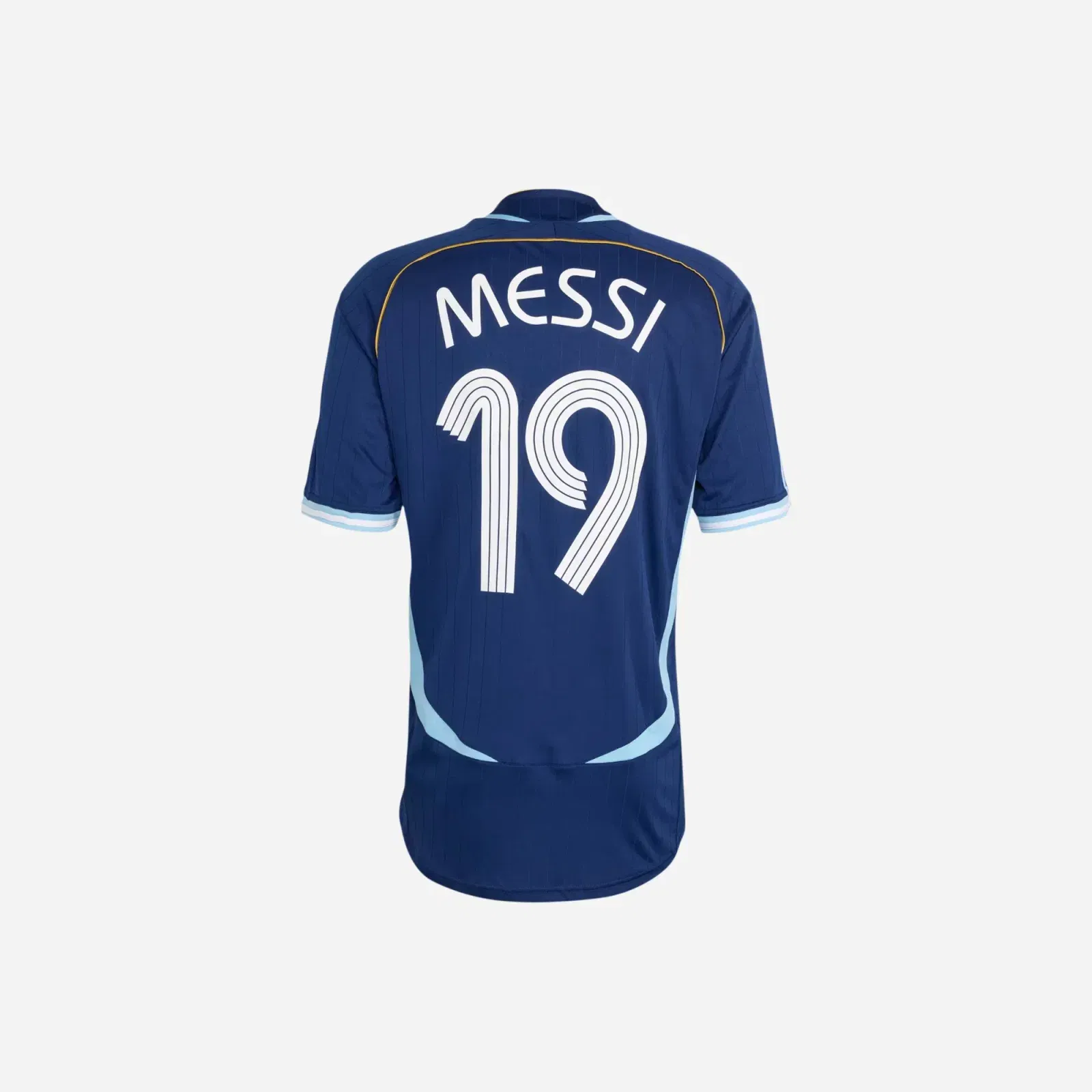 Adidas Argentina Away Jersey 2006 Messi Dark Blue