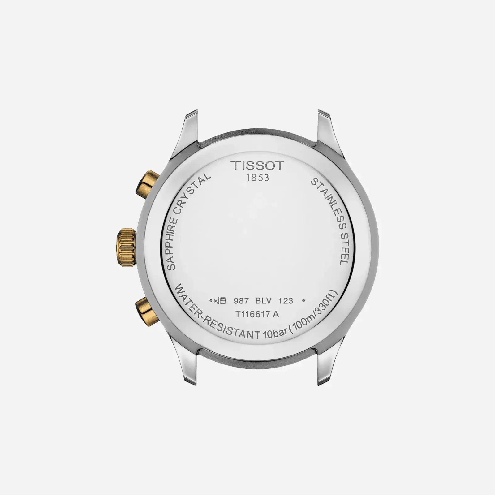 Tissot Chrono XL Classic Green Dial Silver & Yellow Gold PVD Watch