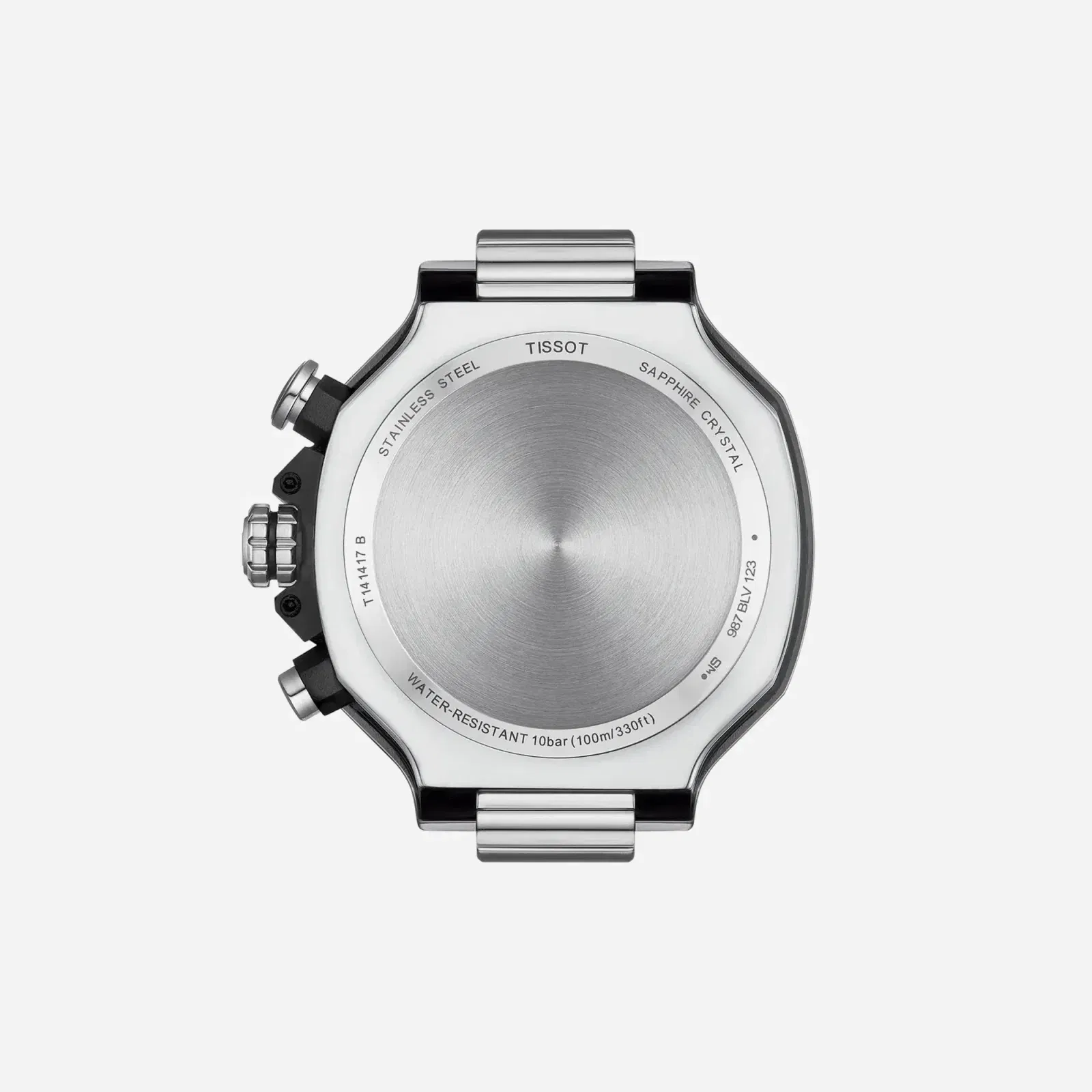 Tissot T-Race Chronograph White Dial Black Synthetic Strap Watch