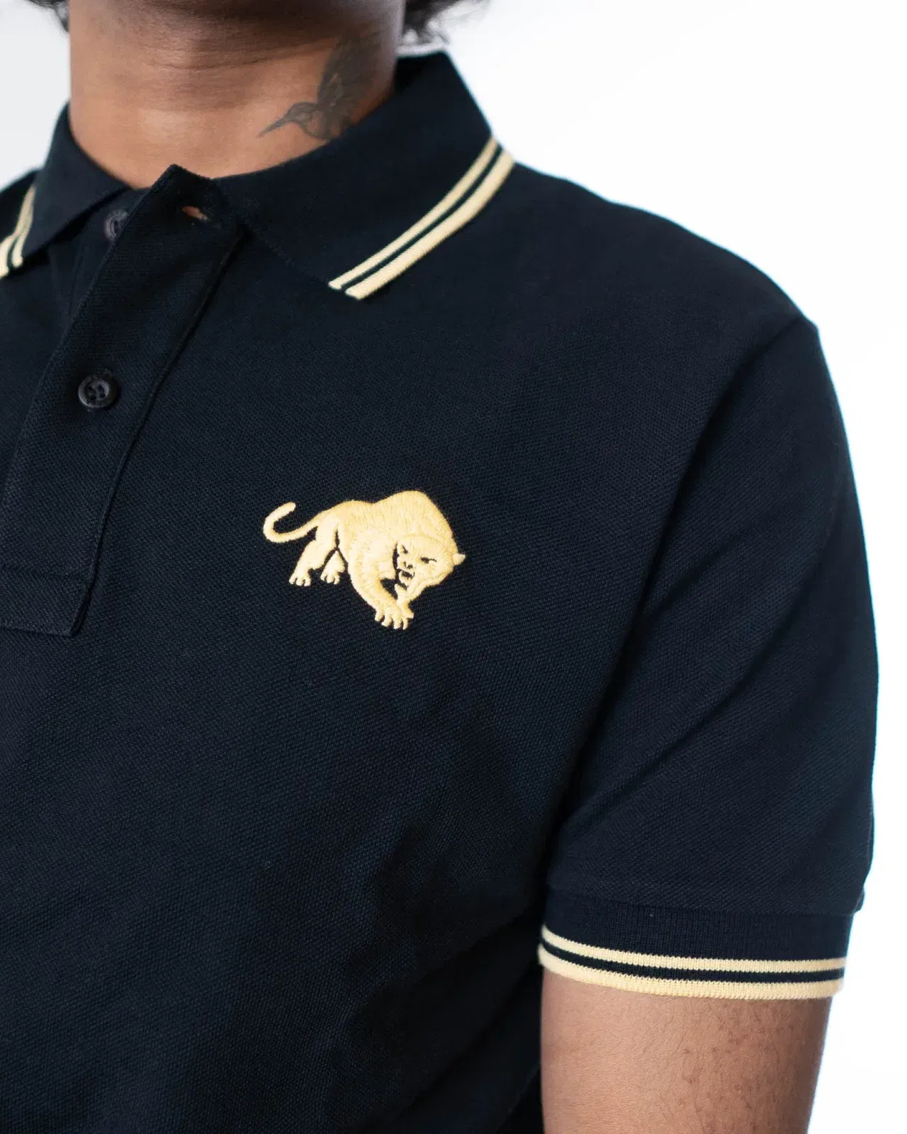 Prada Milano Lion Logo Polo T-Shirt (M)