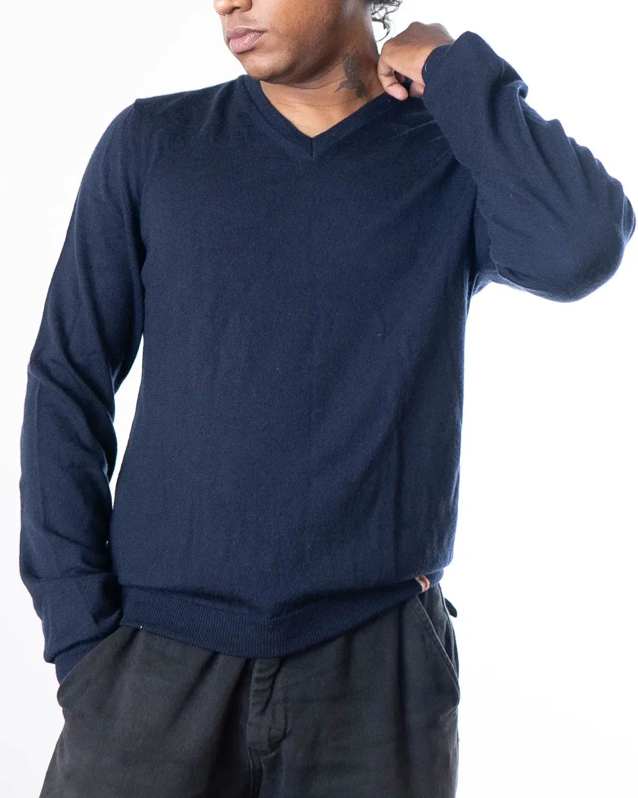 Burberry Cashmere Sweater - Navy (M)