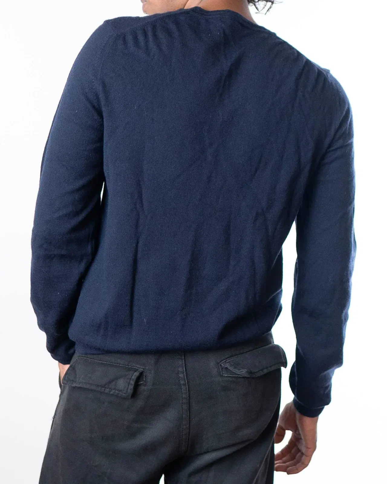 Burberry Cashmere Sweater - Navy (M)