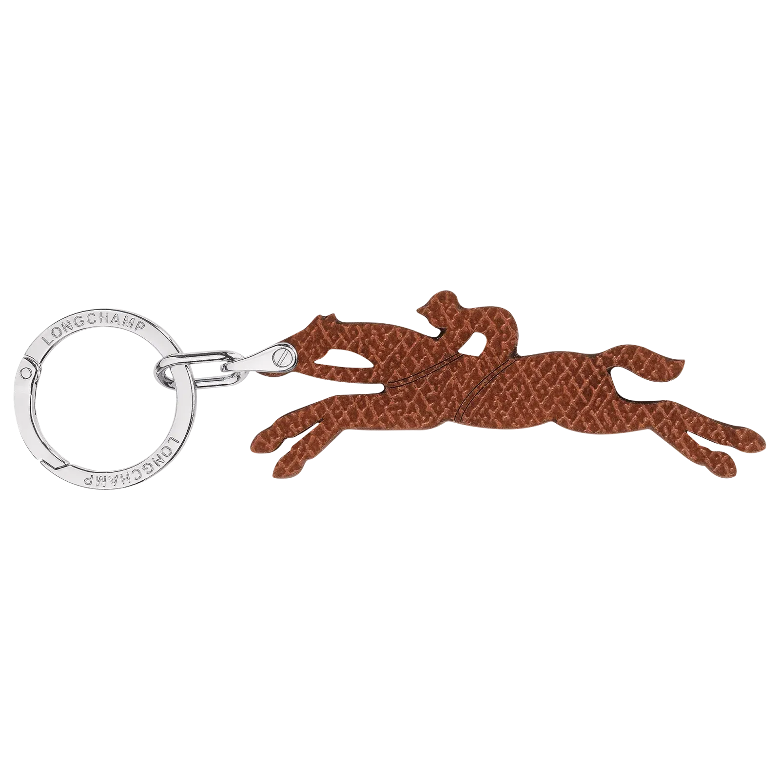 Longchamp Le Pliage Original Key ring Brown