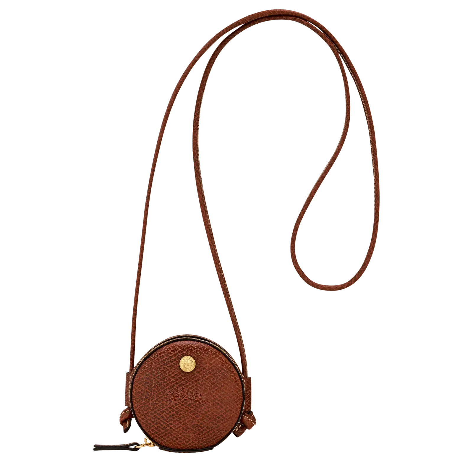 Longchamp Épure Coin purse with cord Brown
