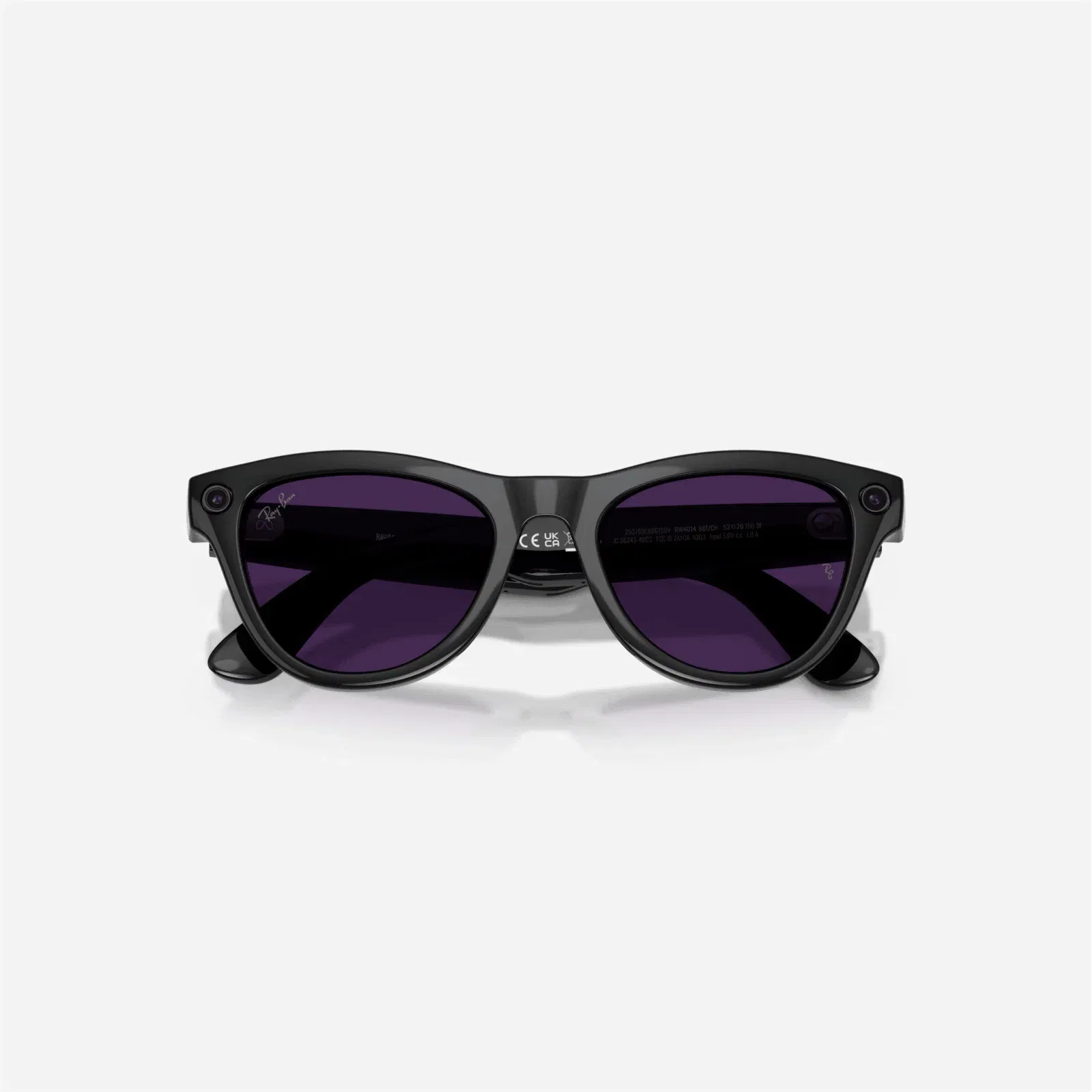 Ray-Ban Meta Skyler Shiny Black Frame Violet Lens Transition - Gen 2