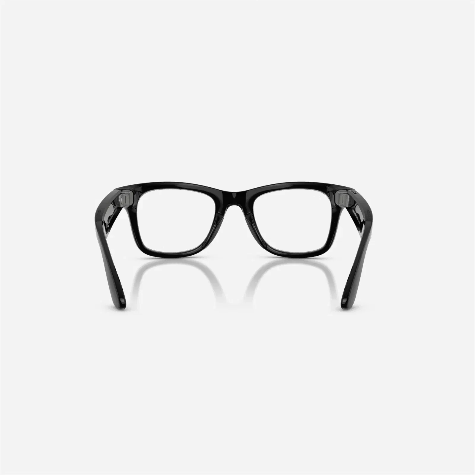Ray-Ban Meta Wayfarer Shiny Black Frame Clear-Graphite Green Lens Transition - Gen 2
