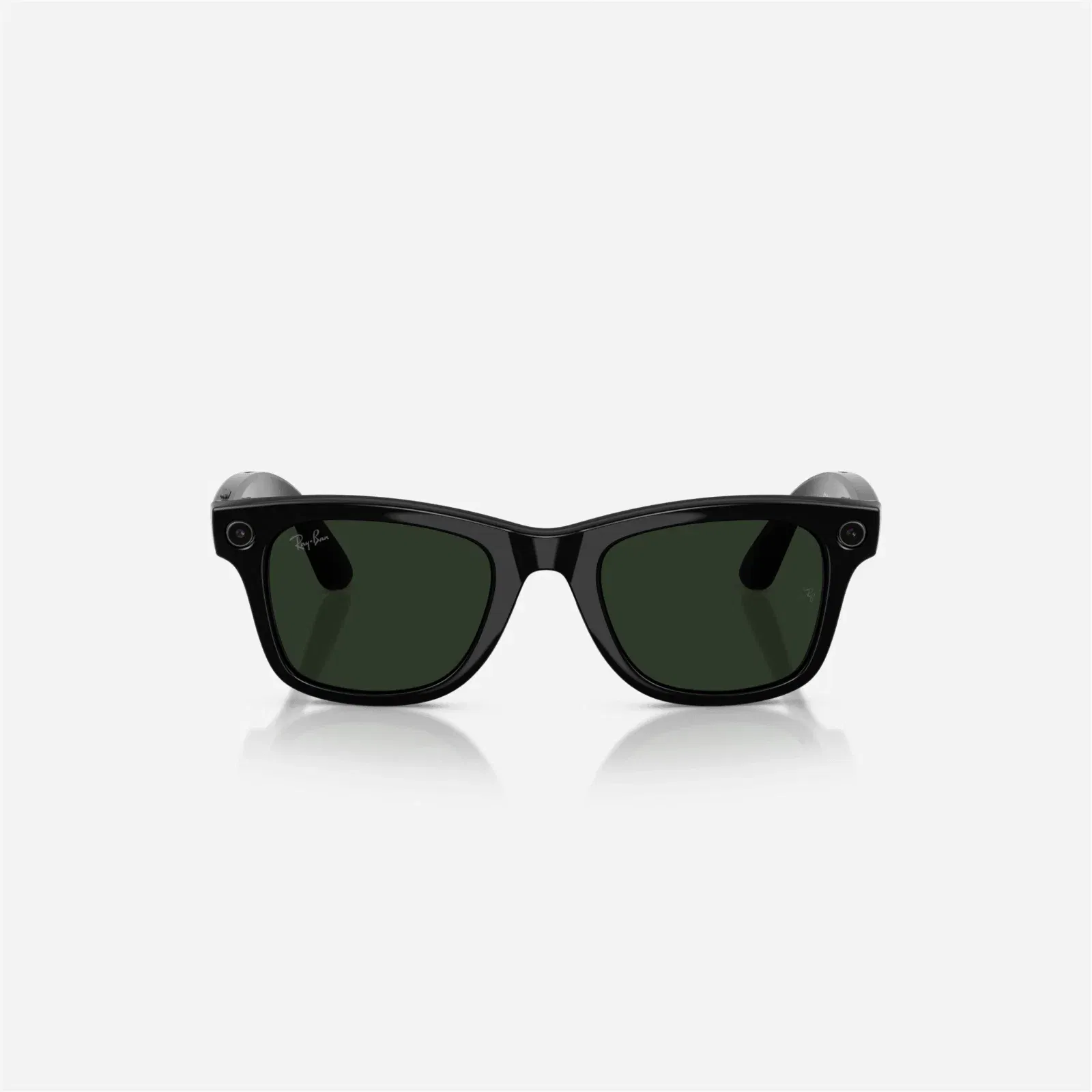Ray-Ban Meta Wayfarer Shiny Black Frame Clear-Graphite Green Lens Transition - Gen 2