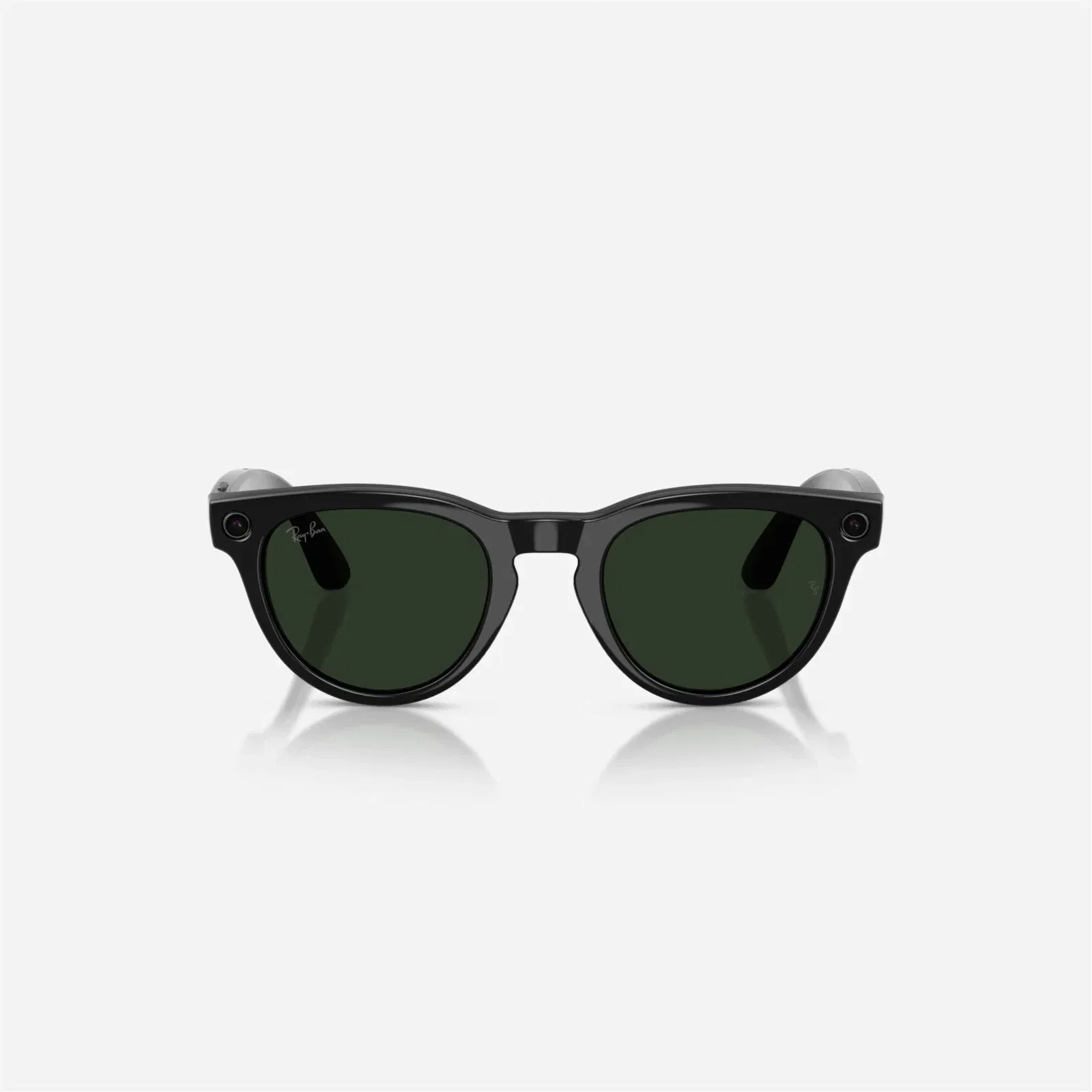 Ray-Ban Meta Headliner Shiny Black Frame Clear-Graphite Green Lens Transition - Gen 2