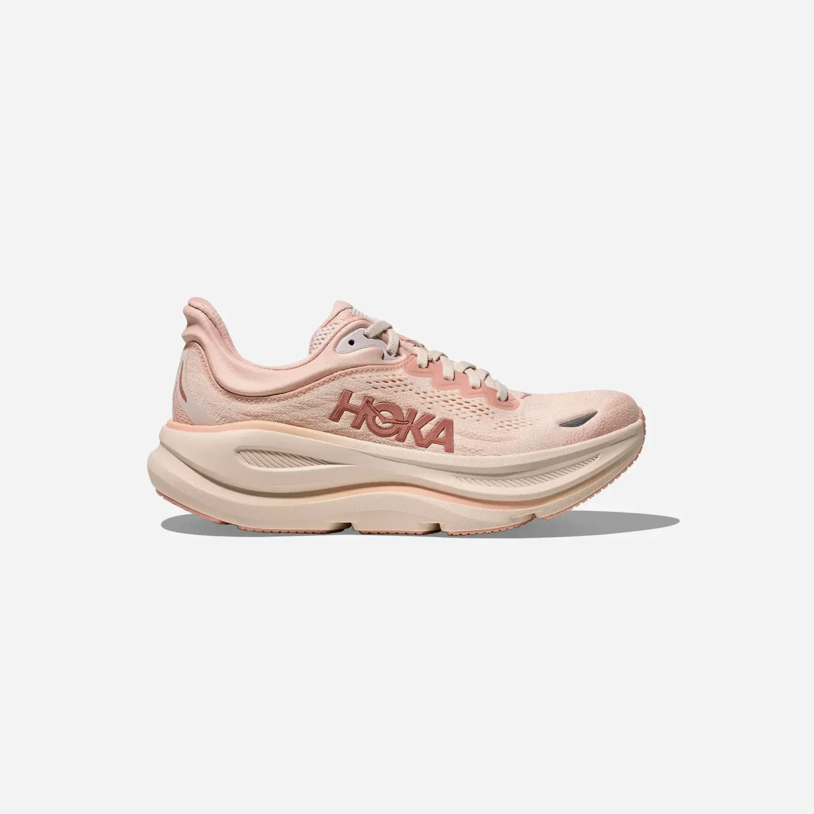 Hoka Bondi 9 Rose Latte Rose Cream Regular WMNS