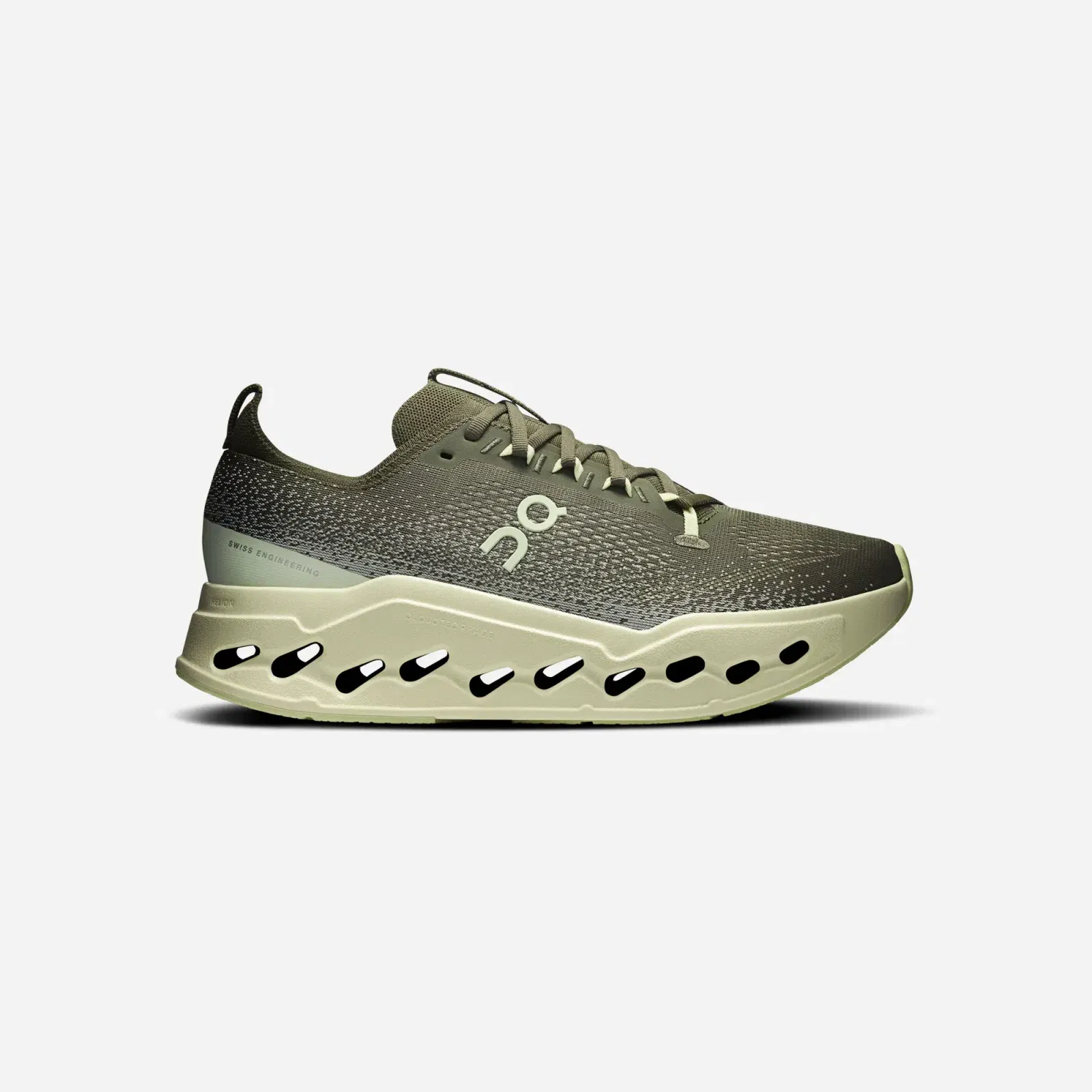 ON Running Cloudsurfer Max Wide Olive Seedling WMNS