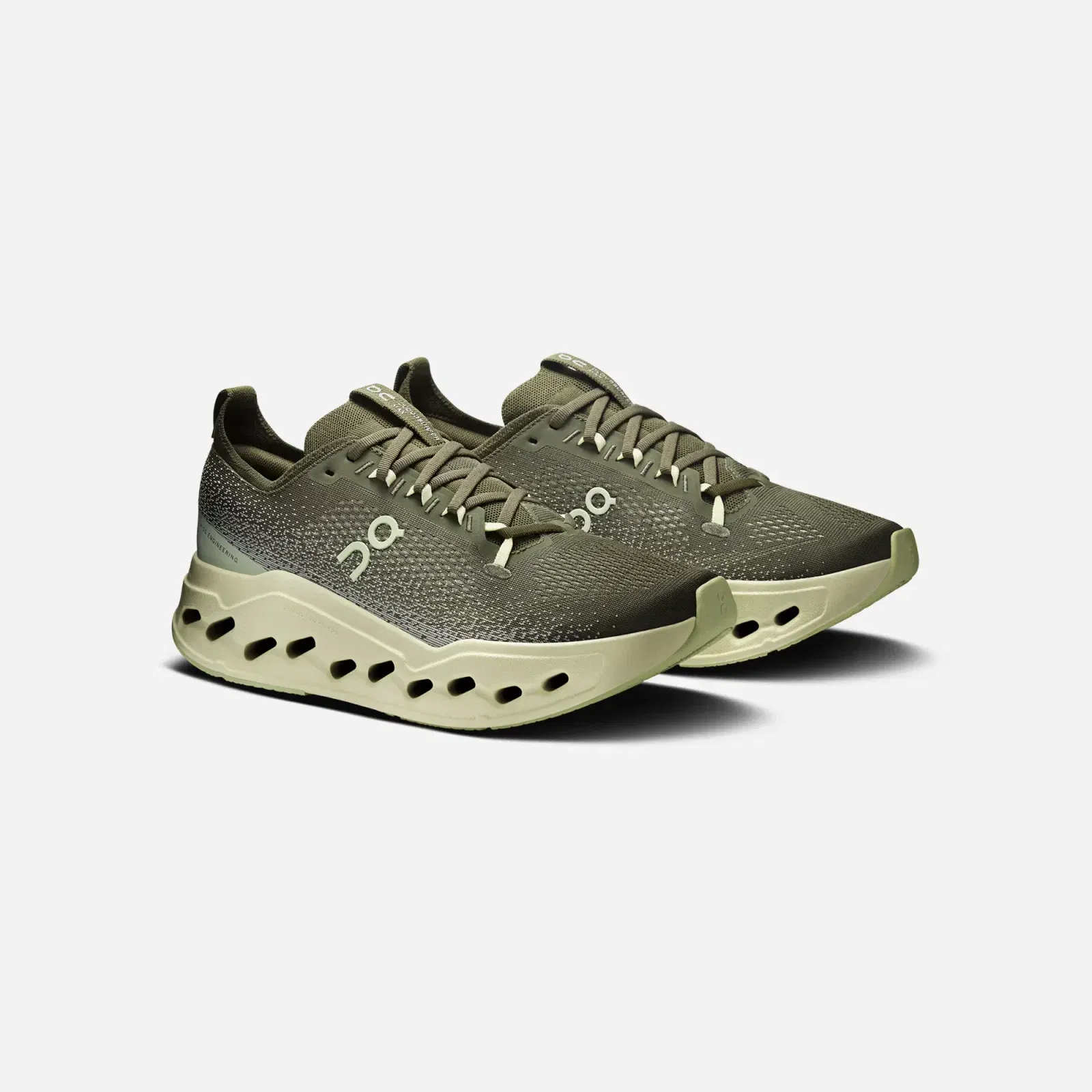 ON Running Cloudsurfer Max Wide Olive Seedling WMNS