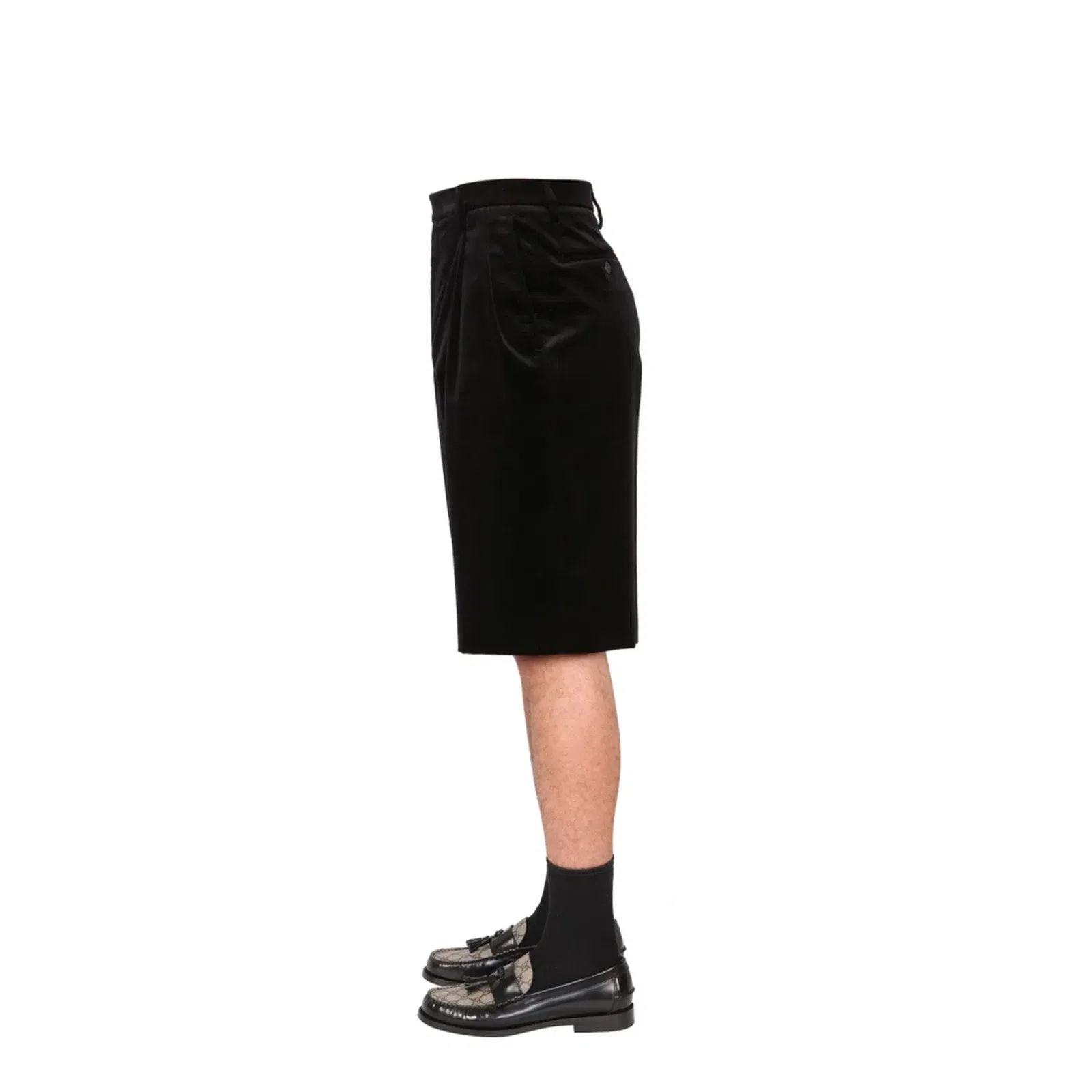 Stretch Velvet Shorts