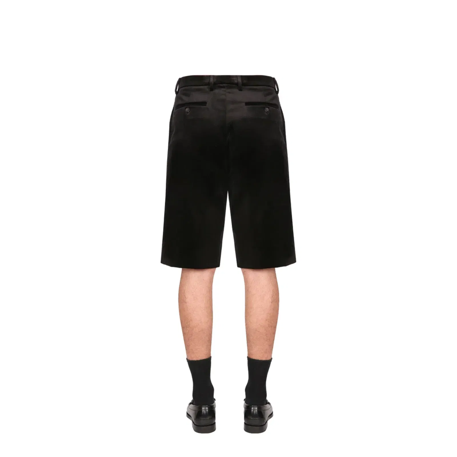 Stretch Velvet Shorts