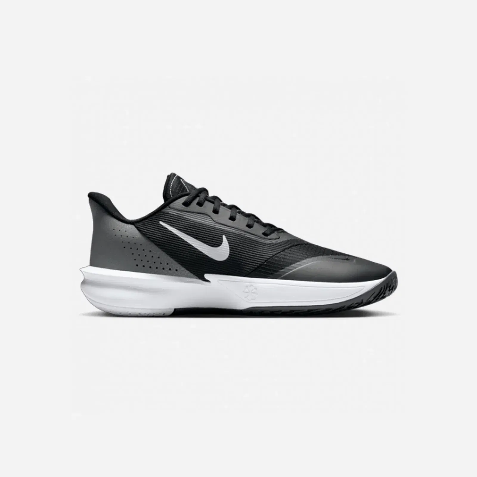 Nike Precision 7 Black Iron Grey Smoke Grey White