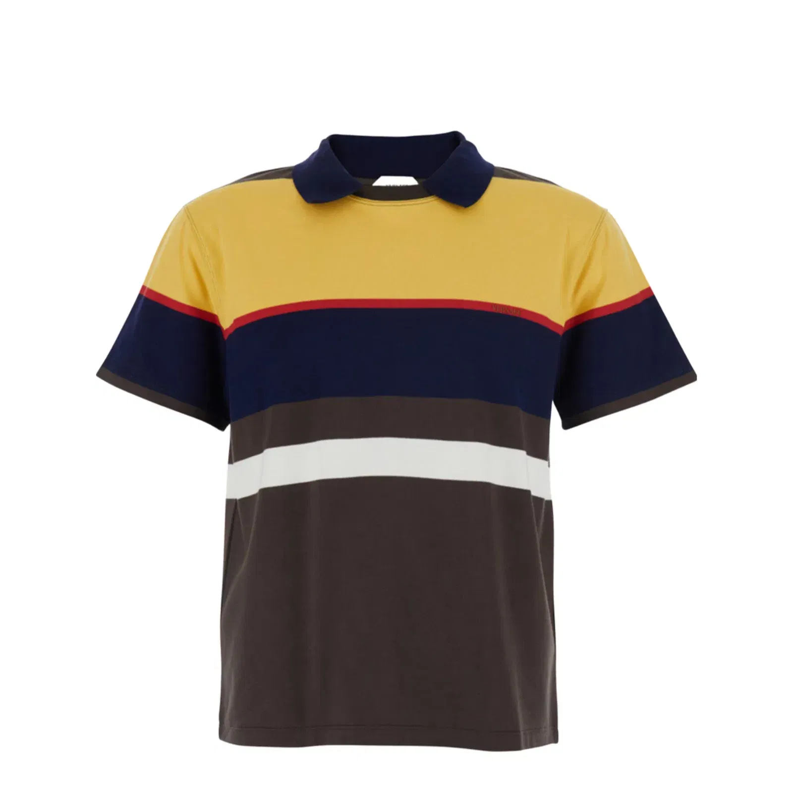 Men's Multicolor Striped Cotton T-Shirt