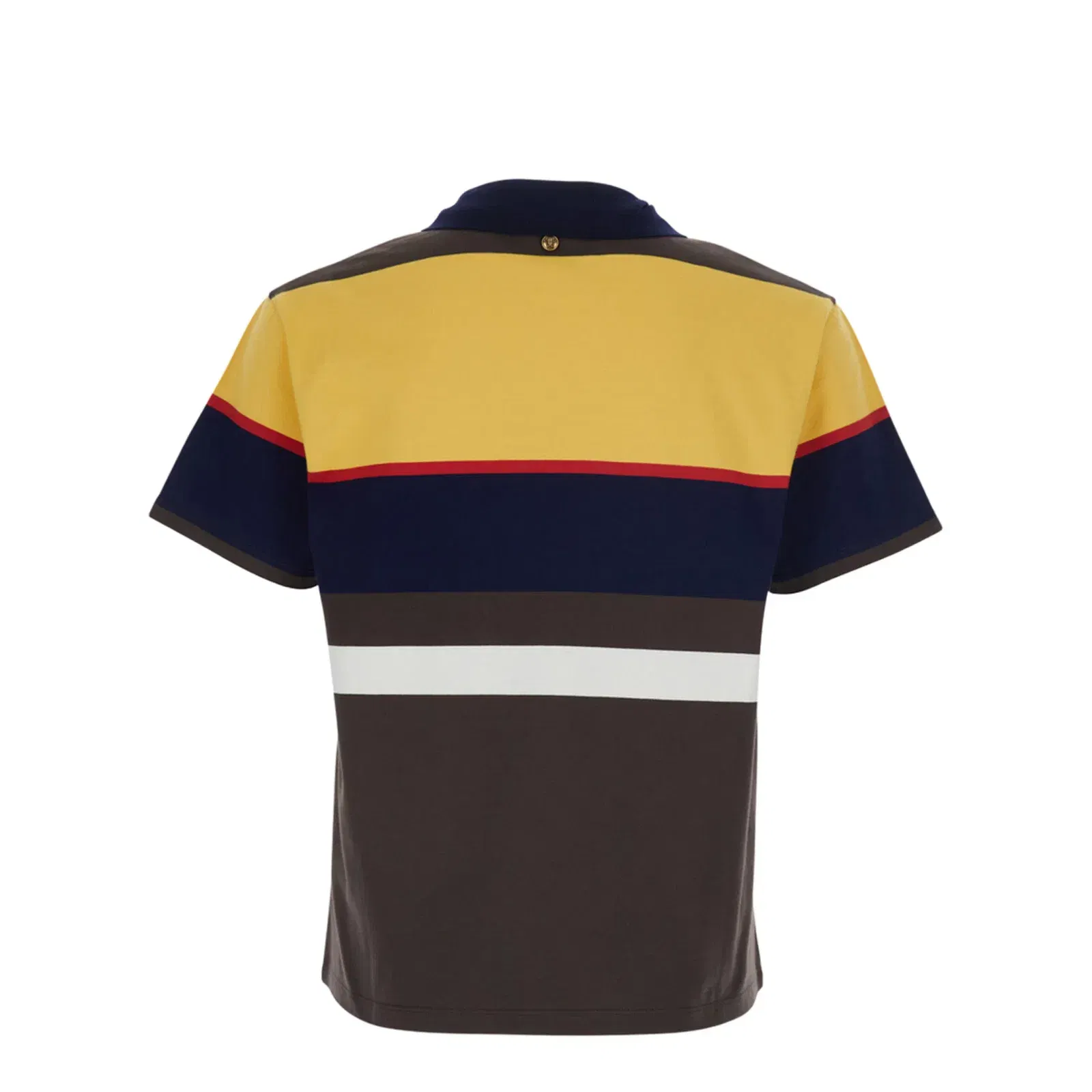 Men's Multicolor Striped Cotton T-Shirt
