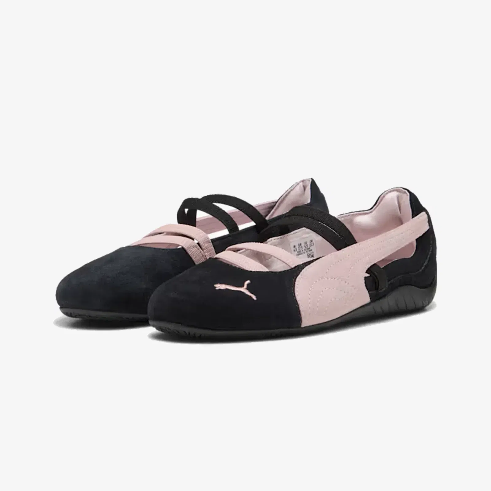 PUMA SPEEDCAT SUEDE BALLET { PUMA BLACK-MAUVE MIST